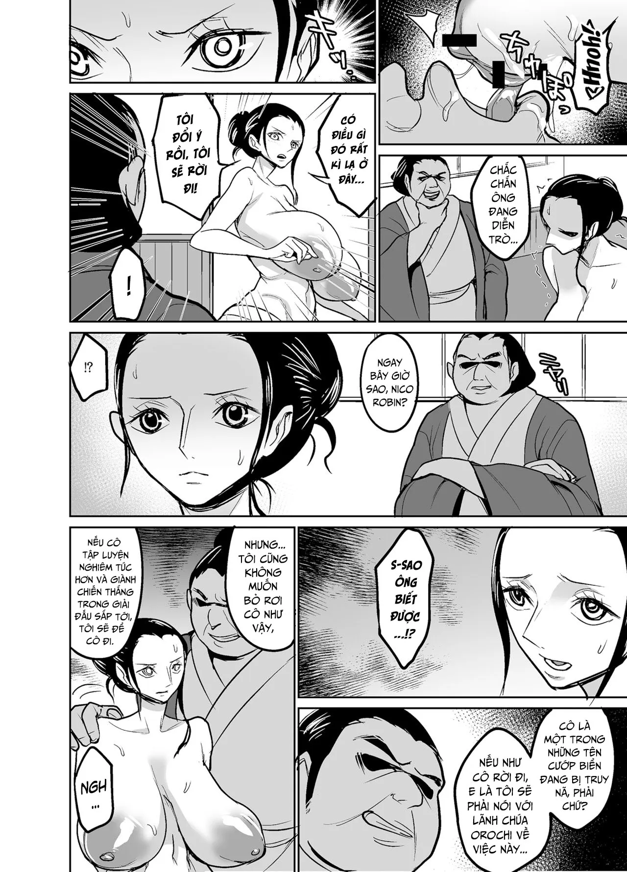 HentaiVN.net - Ảnh 11 - Xâm nhập vào wano quốc với tư cách một sumo [Wa no Kuni ni Sumou-tori to Shite Sennyu Shite Shimatta Kokogaku-sha ; The Archaeologist Who Has Infiltrated the Wano Country As a Sumo Wrestler] - Chap 1