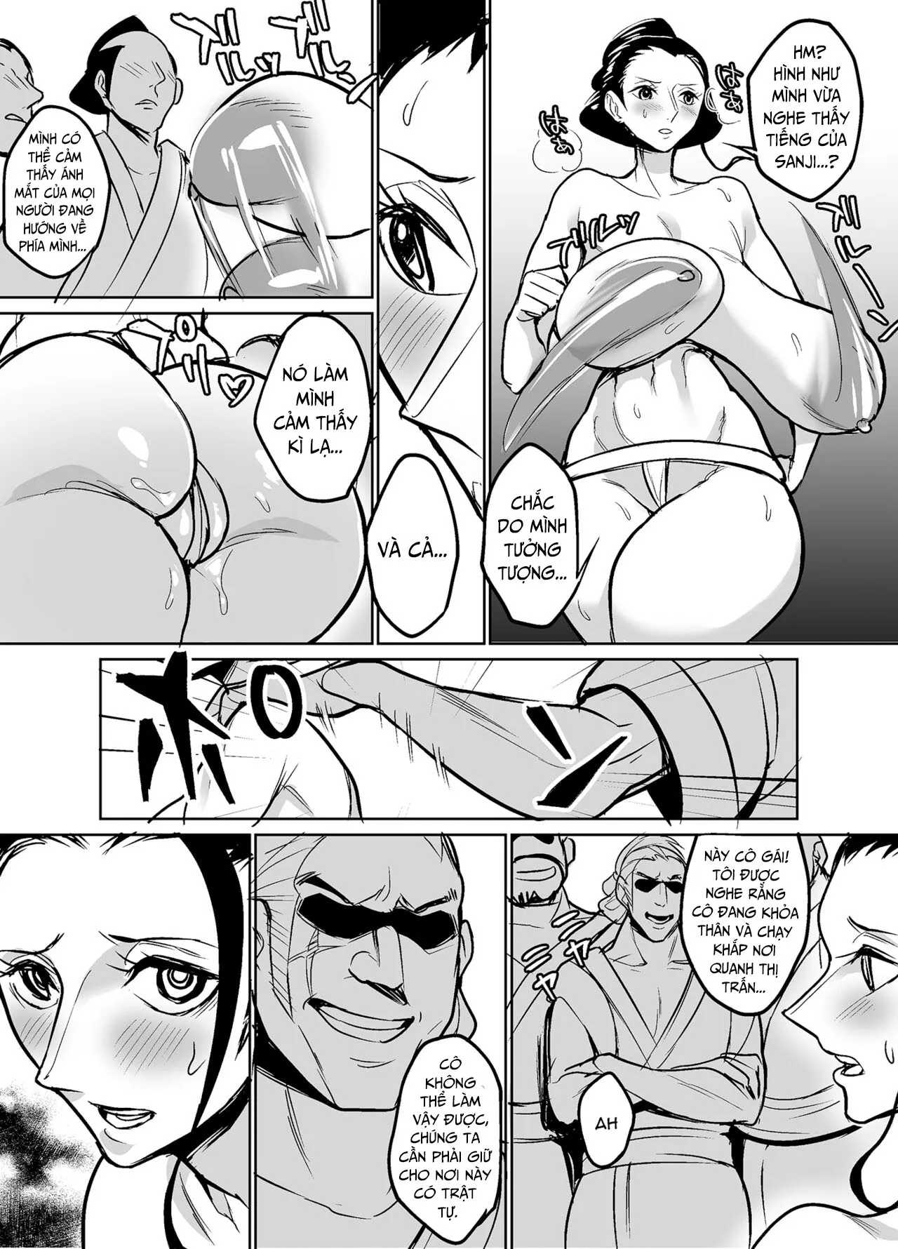 HentaiVN.net - Ảnh 20 - Xâm nhập vào wano quốc với tư cách một sumo [Wa no Kuni ni Sumou-tori to Shite Sennyu Shite Shimatta Kokogaku-sha ; The Archaeologist Who Has Infiltrated the Wano Country As a Sumo Wrestler] - Chap 1
