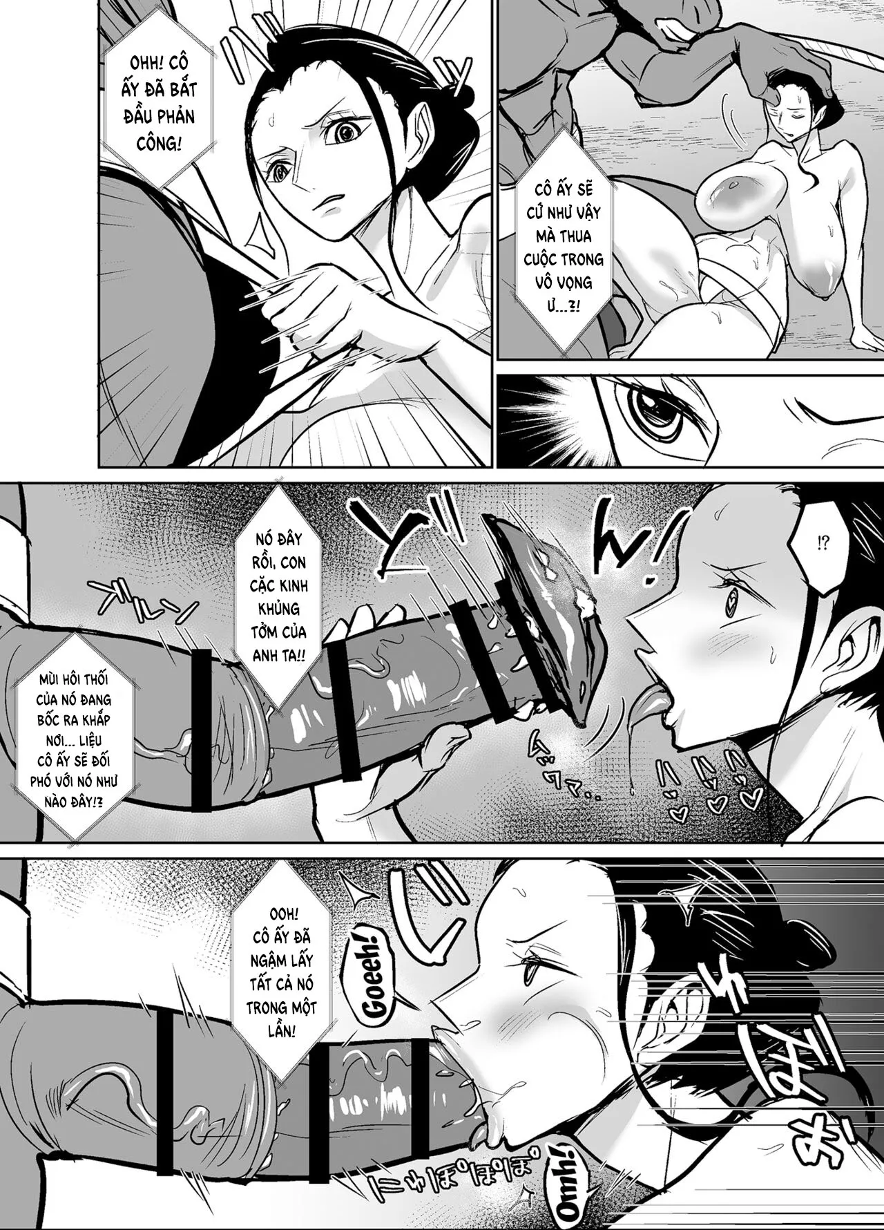 HentaiVN.net - Ảnh 8 - Xâm nhập vào wano quốc với tư cách một sumo [Wa no Kuni ni Sumou-tori to Shite Sennyu Shite Shimatta Kokogaku-sha ; The Archaeologist Who Has Infiltrated the Wano Country As a Sumo Wrestler] - Chap 3 END