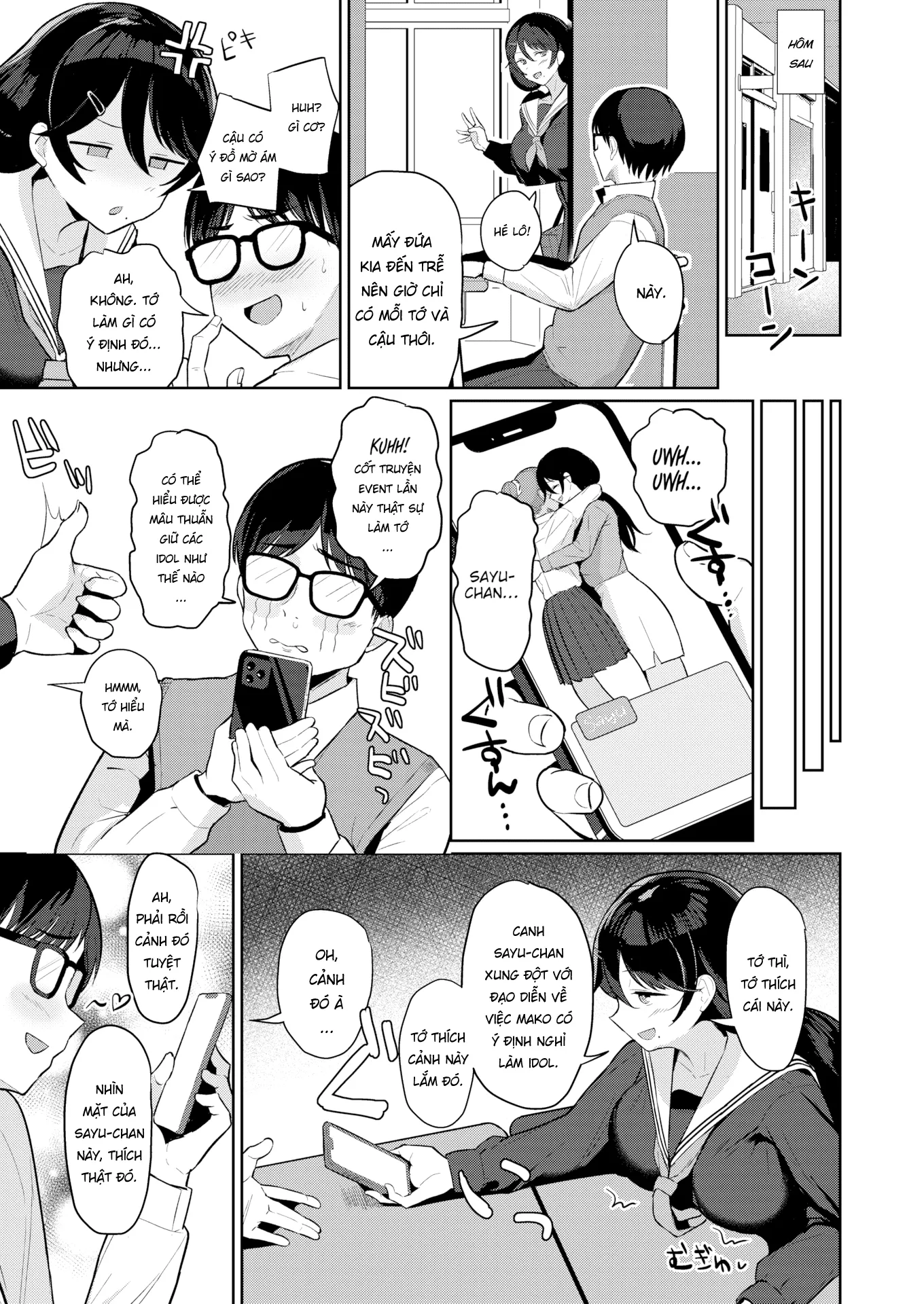 HentaiVN.net - Ảnh 7 - Bí mật của nàng Otaku - Oneshot