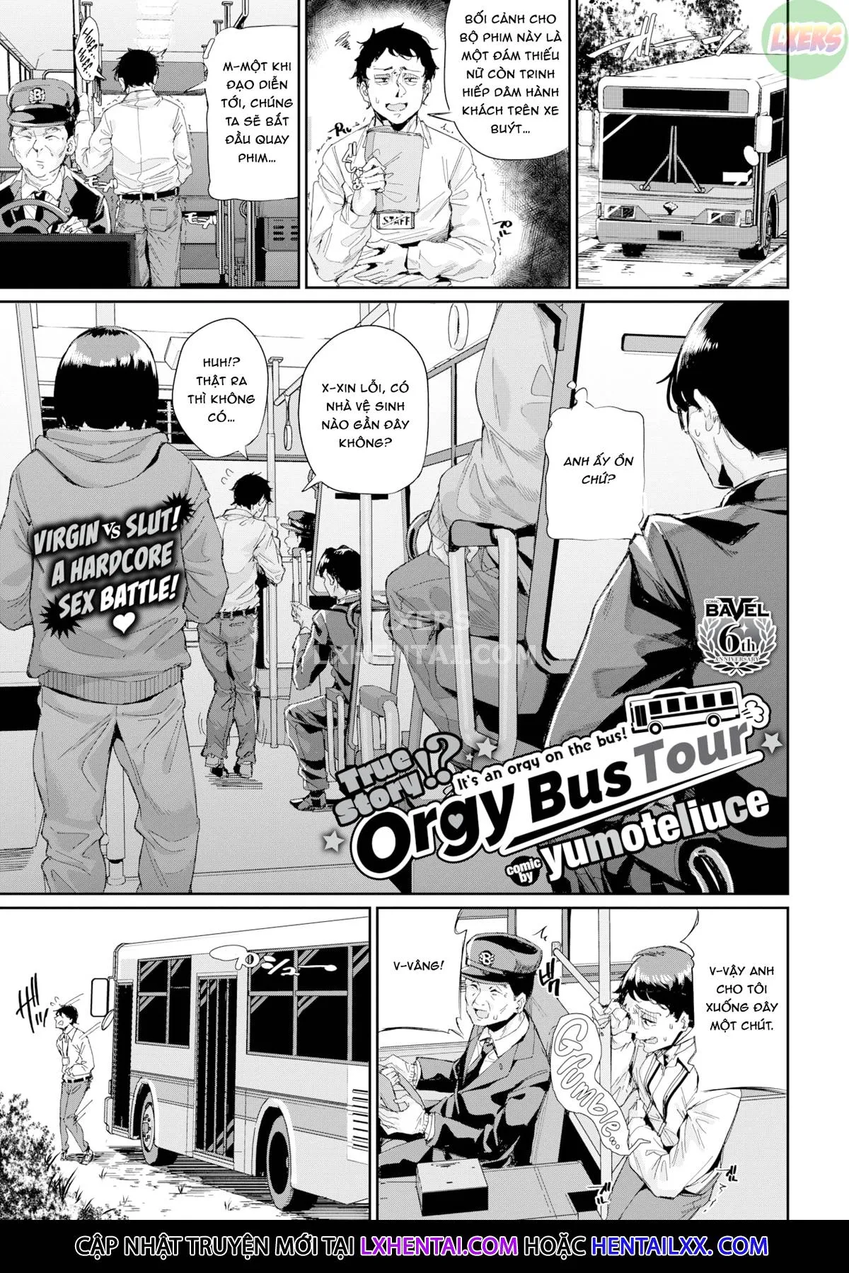 HentaiVN.net - Ảnh 4 - Chuyến xe bus khiêu dâm - Oneshot