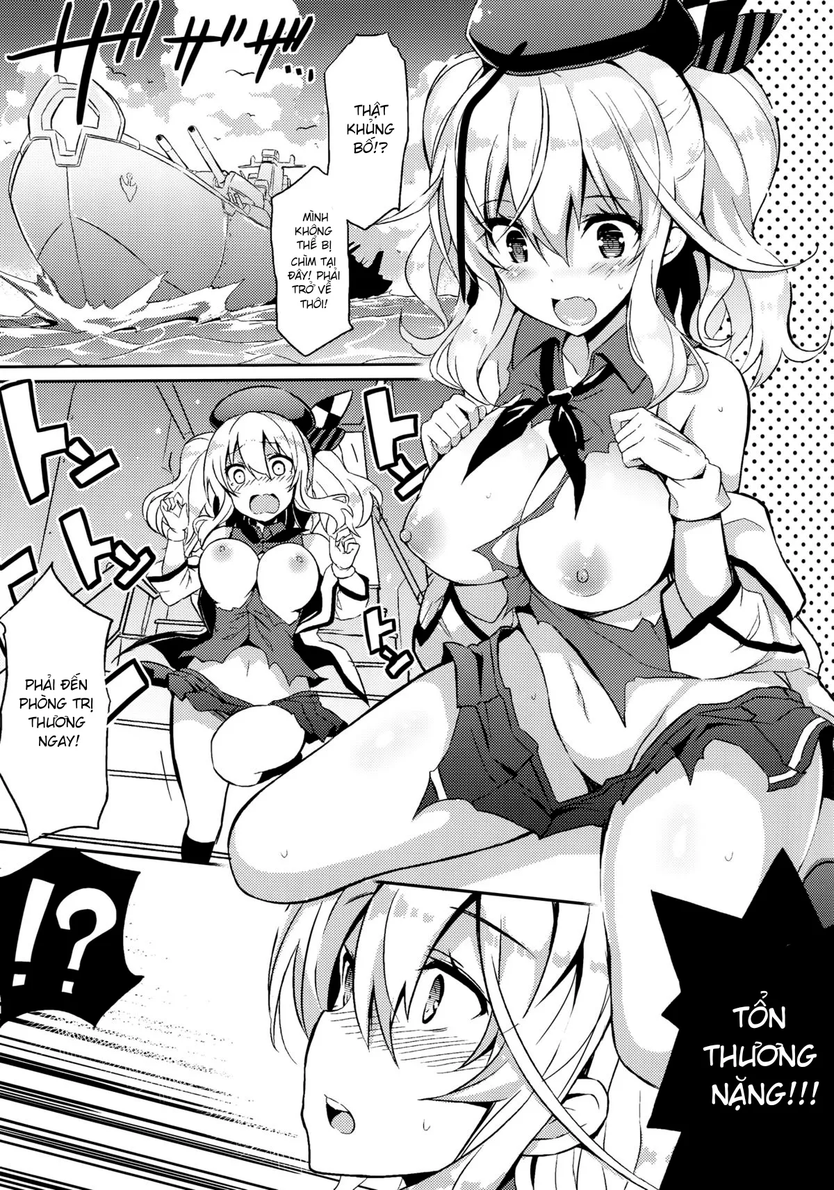 HentaiVN.net - Ảnh 3 - TRAP! Kashima-san wa Wana ni Hamerarete Shimatta! (Kantai Collection -KanColle-) [TRAP! 鹿島さんは罠にハメられてしまった! (艦隊これくしょん -艦これ-)] - Oneshot