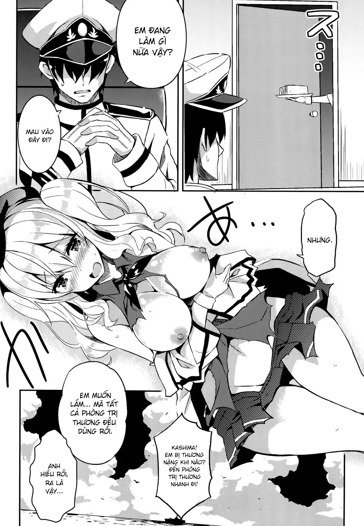 HentaiVN.net - Ảnh 6 - TRAP! Kashima-san wa Wana ni Hamerarete Shimatta! (Kantai Collection -KanColle-) [TRAP! 鹿島さんは罠にハメられてしまった! (艦隊これくしょん -艦これ-)] - Oneshot