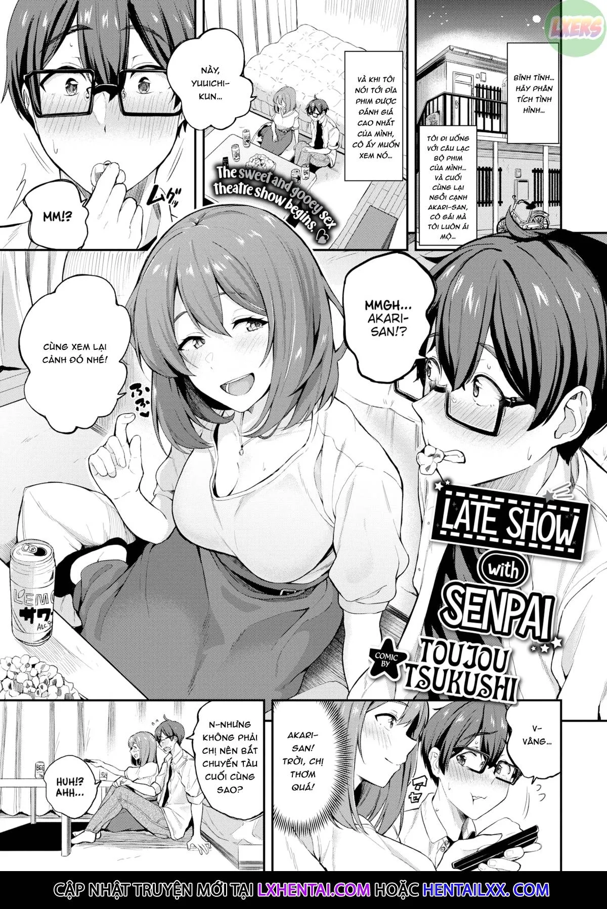 HentaiVN.net - Ảnh 4 - Hẹn hò với Senpai - Oneshot