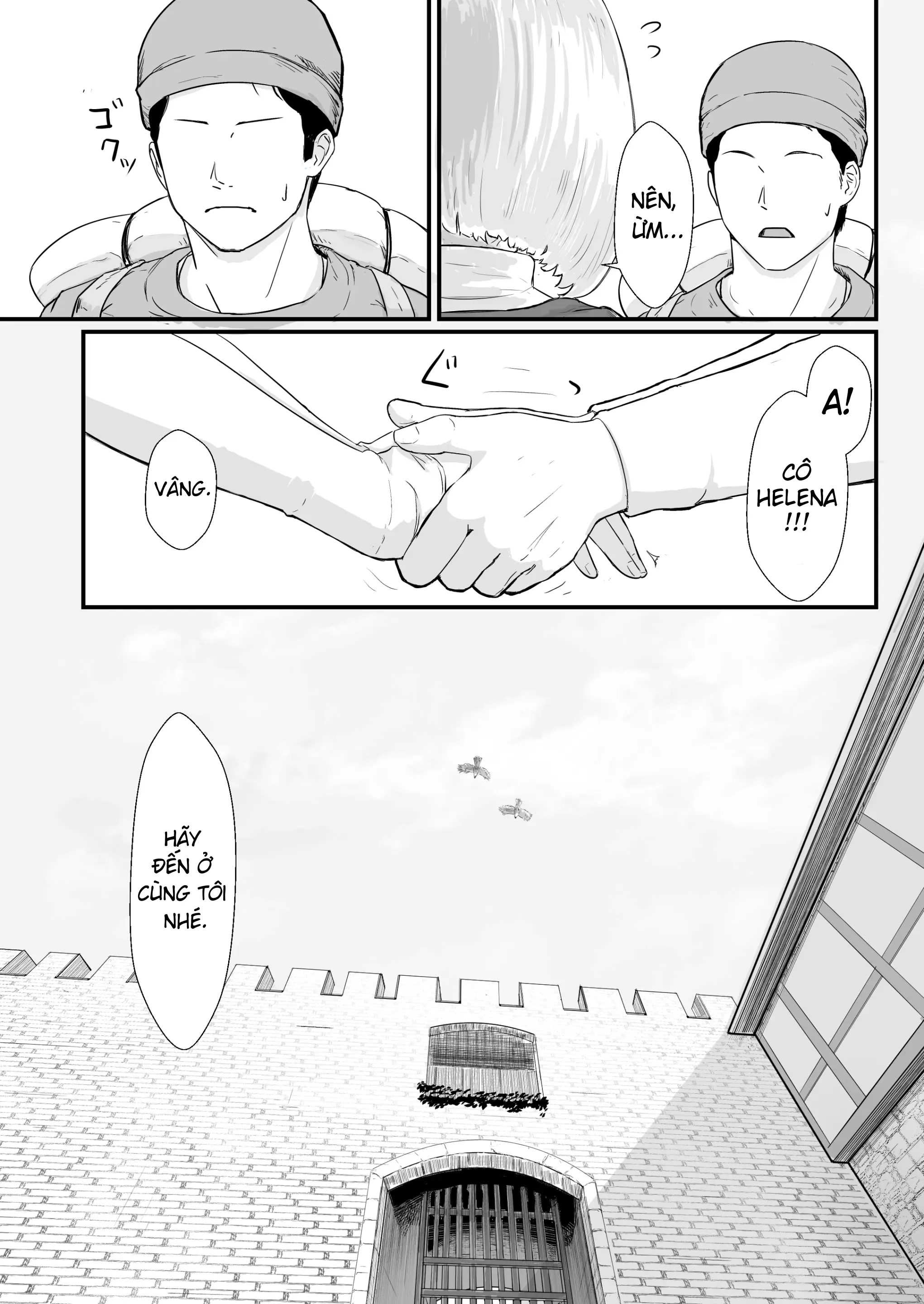 HentaiVN.net - Ảnh 22 - Mượn vợ cứu lấy mùa đông [Tsuma No Fuyugomori Kashidasareta Karada ; 妻の冬籠り 貸し出された肉体] - Khởi đầu tình yêu