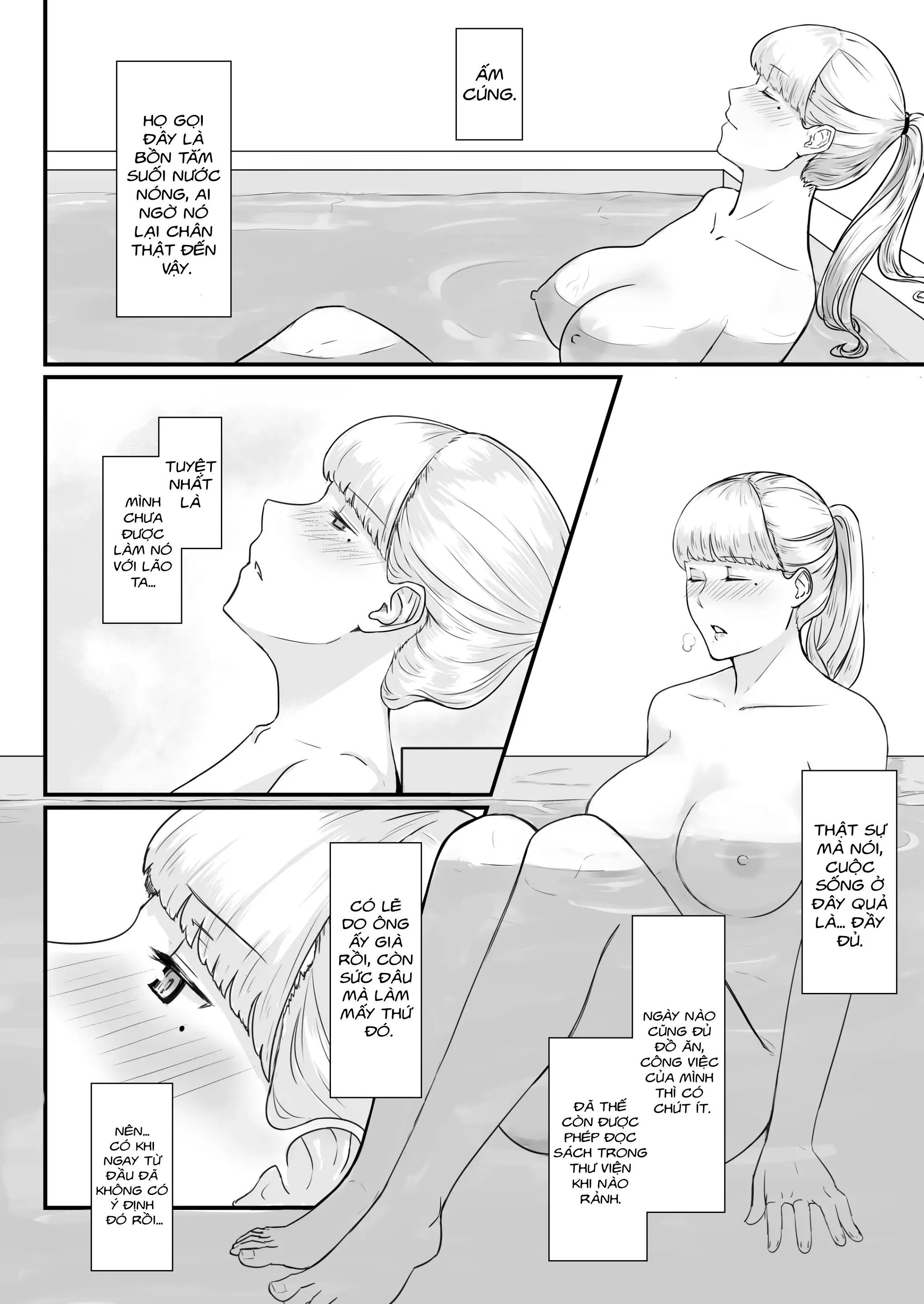 HentaiVN.net - Ảnh 11 - Mượn vợ cứu lấy mùa đông [Tsuma No Fuyugomori Kashidasareta Karada ; 妻の冬籠り 貸し出された肉体] - Con tim vỡ nát