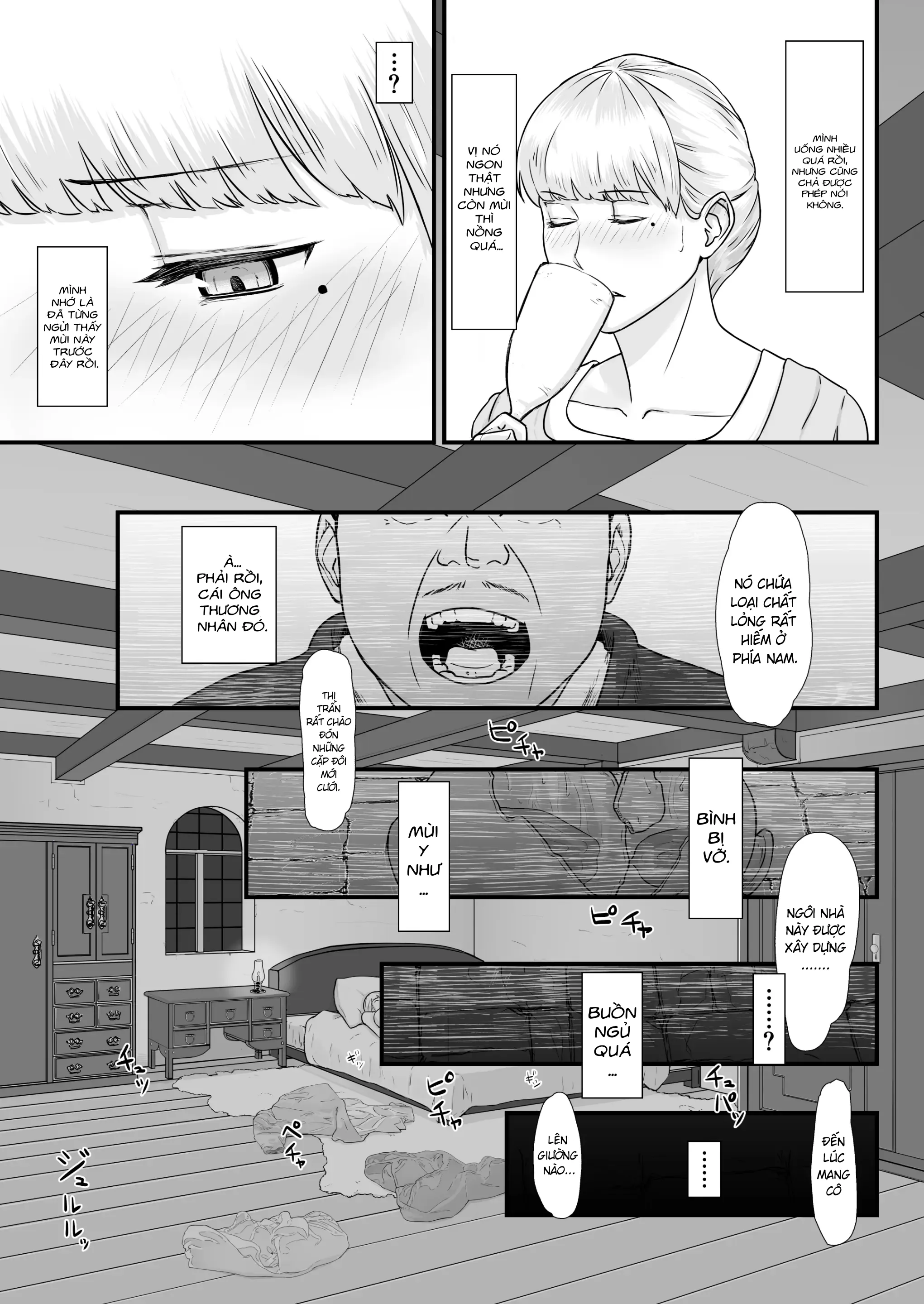 HentaiVN.net - Ảnh 16 - Mượn vợ cứu lấy mùa đông [Tsuma No Fuyugomori Kashidasareta Karada ; 妻の冬籠り 貸し出された肉体] - Con tim vỡ nát