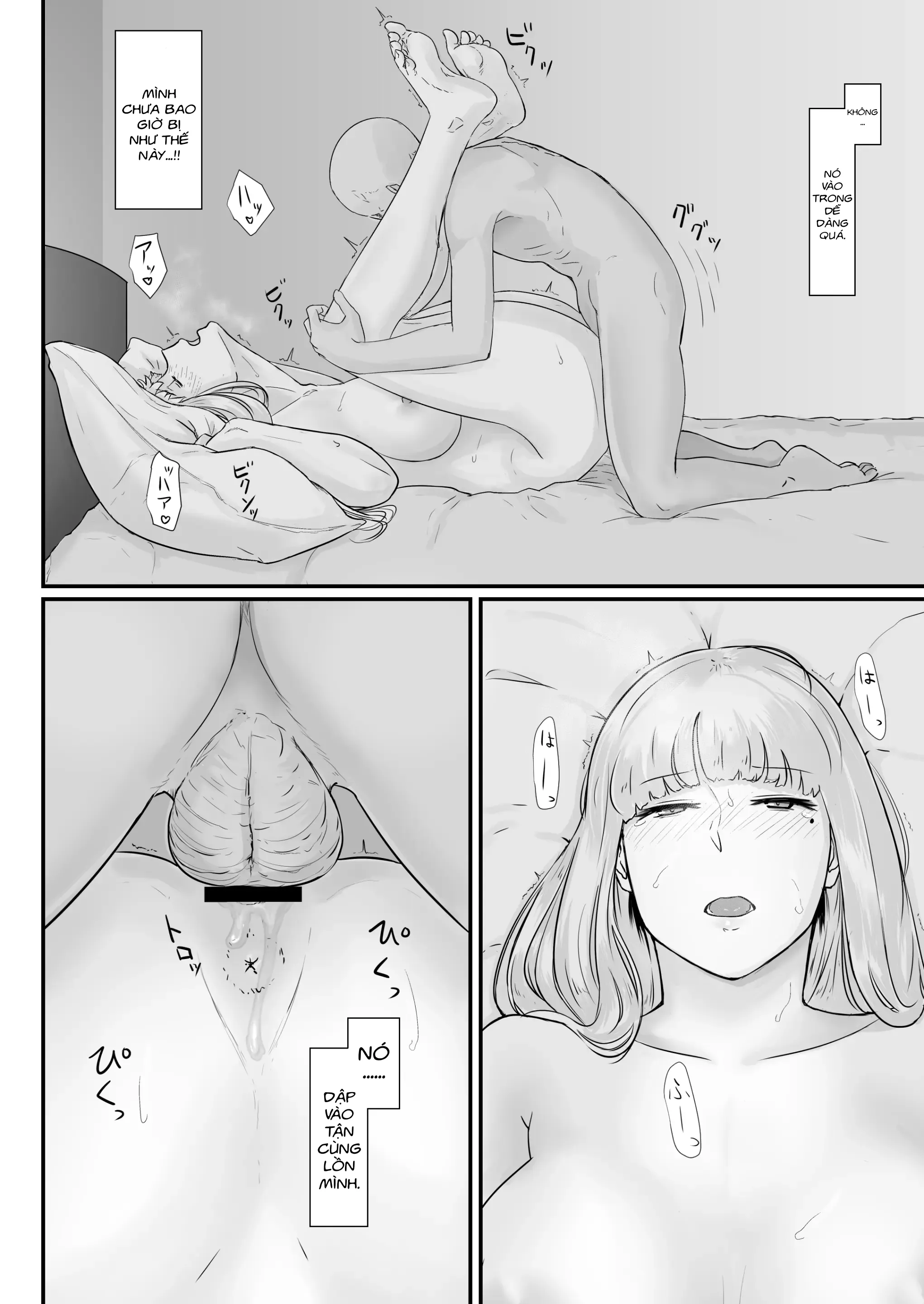 HentaiVN.net - Ảnh 25 - Mượn vợ cứu lấy mùa đông [Tsuma No Fuyugomori Kashidasareta Karada ; 妻の冬籠り 貸し出された肉体] - Con tim vỡ nát