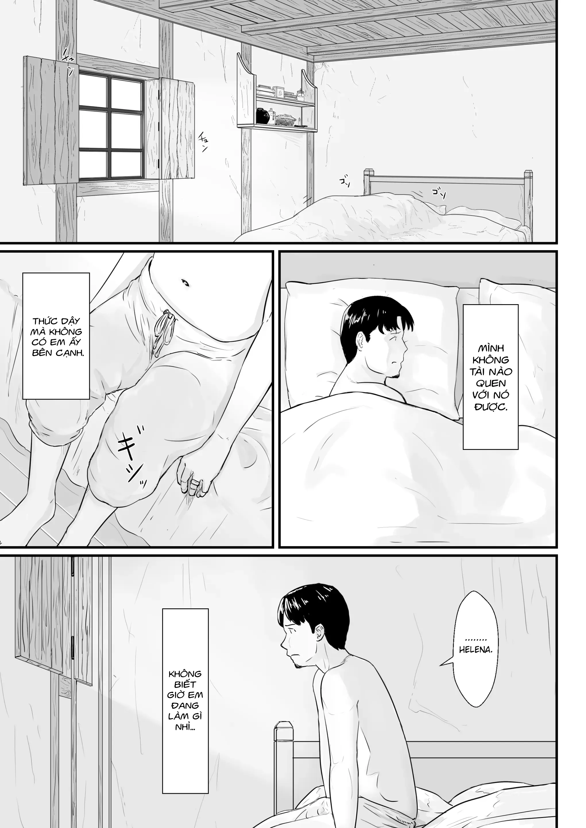HentaiVN.net - Ảnh 32 - Mượn vợ cứu lấy mùa đông [Tsuma No Fuyugomori Kashidasareta Karada ; 妻の冬籠り 貸し出された肉体] - Con tim vỡ nát