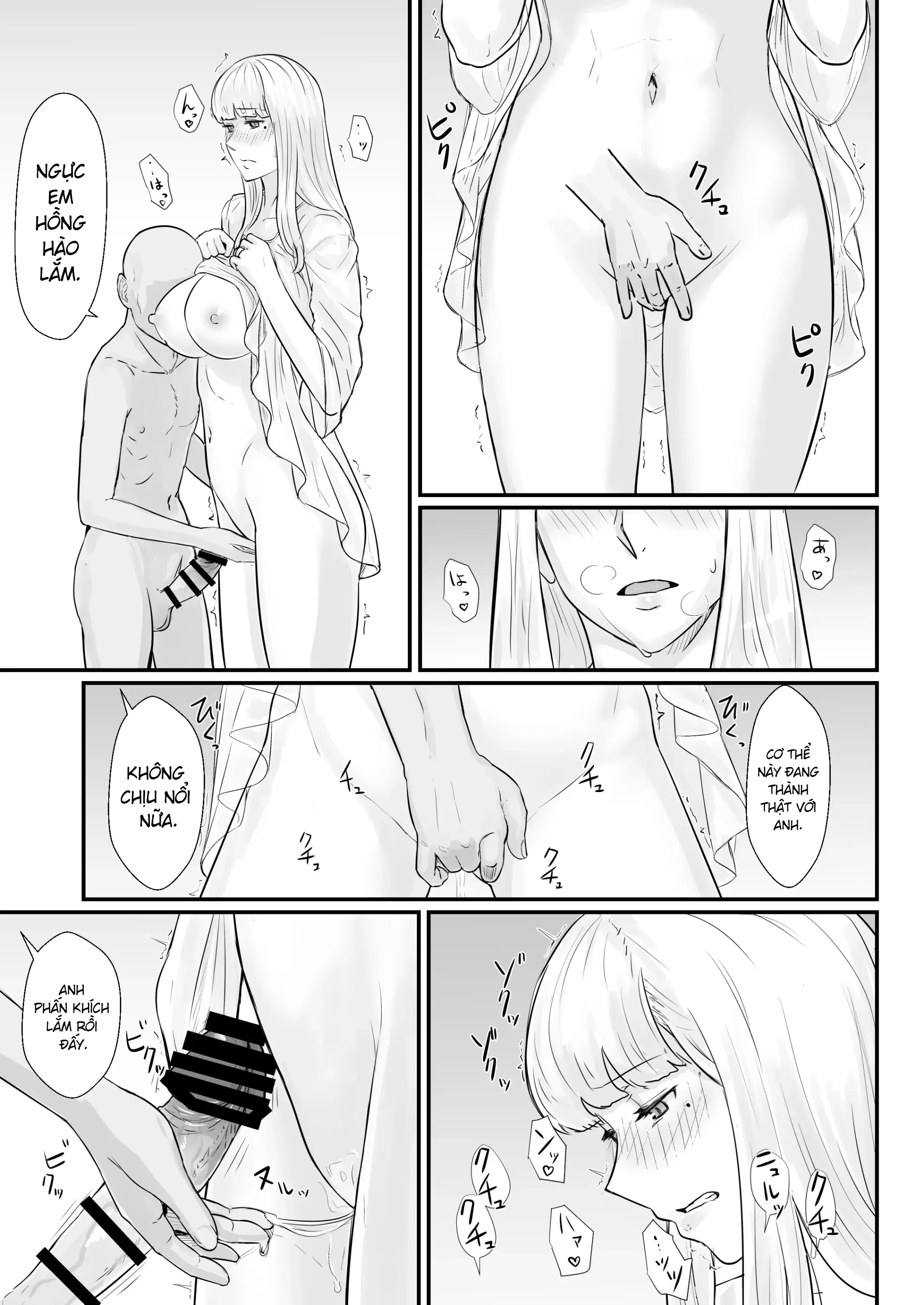 HentaiVN.net - Ảnh 42 - Mượn vợ cứu lấy mùa đông [Tsuma No Fuyugomori Kashidasareta Karada ; 妻の冬籠り 貸し出された肉体] - Con tim vỡ nát