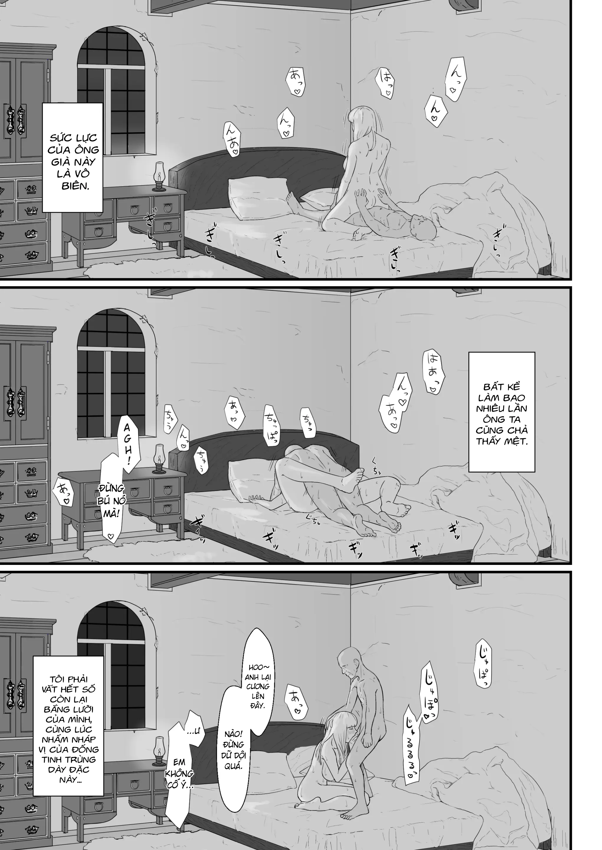 HentaiVN.net - Ảnh 50 - Mượn vợ cứu lấy mùa đông [Tsuma No Fuyugomori Kashidasareta Karada ; 妻の冬籠り 貸し出された肉体] - Con tim vỡ nát