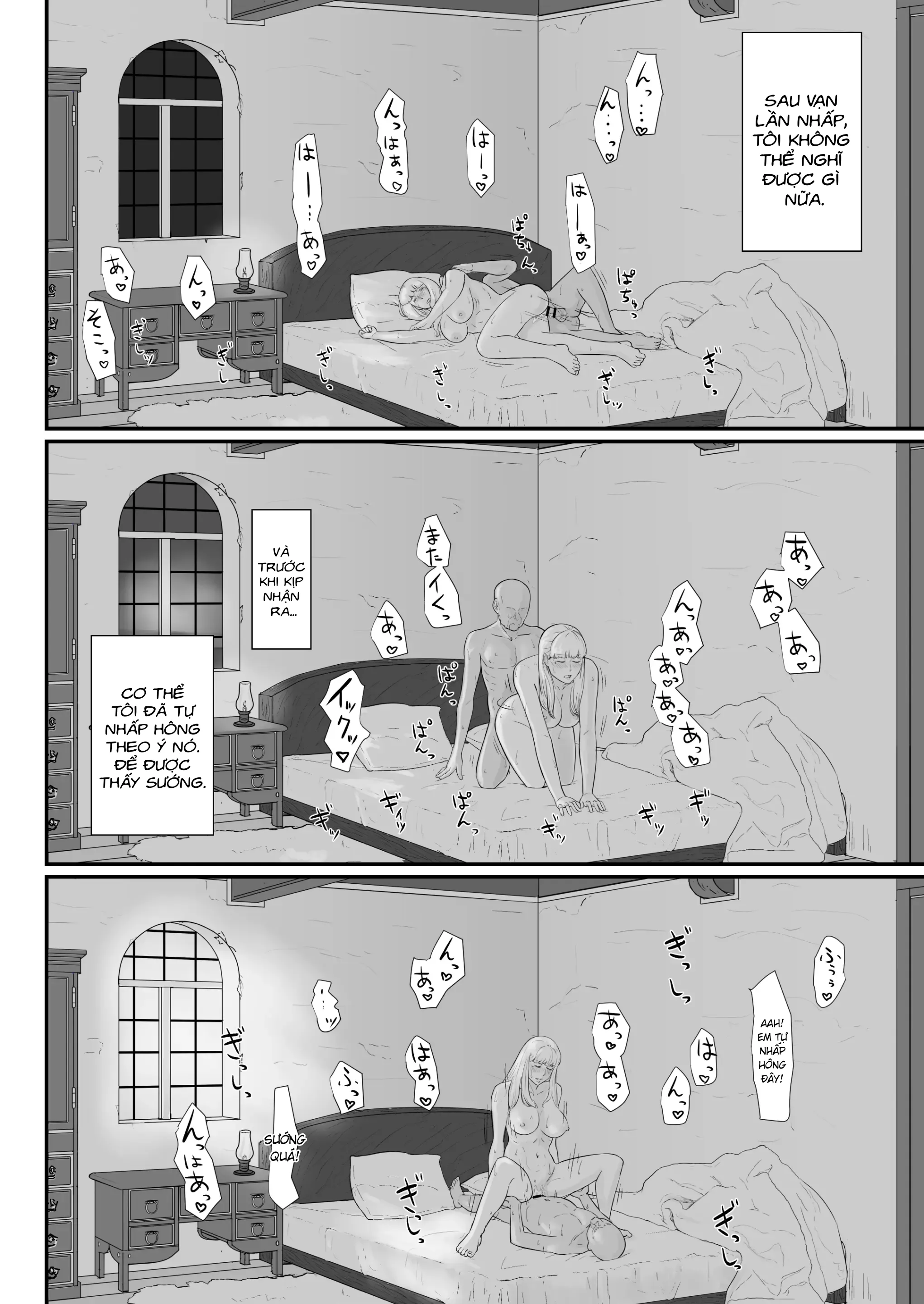 HentaiVN.net - Ảnh 51 - Mượn vợ cứu lấy mùa đông [Tsuma No Fuyugomori Kashidasareta Karada ; 妻の冬籠り 貸し出された肉体] - Con tim vỡ nát