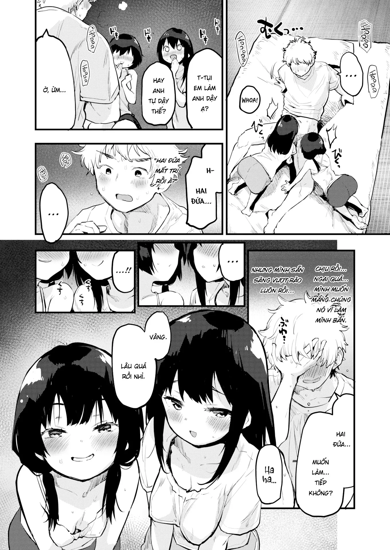 HentaiVN.net - Ảnh 16 - Song Sinh Bú Cu! - Oneshot