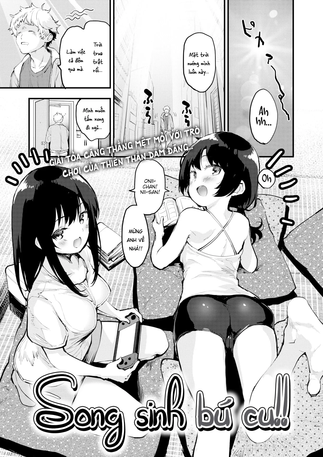 HentaiVN.net - Ảnh 3 - Song Sinh Bú Cu! - Oneshot