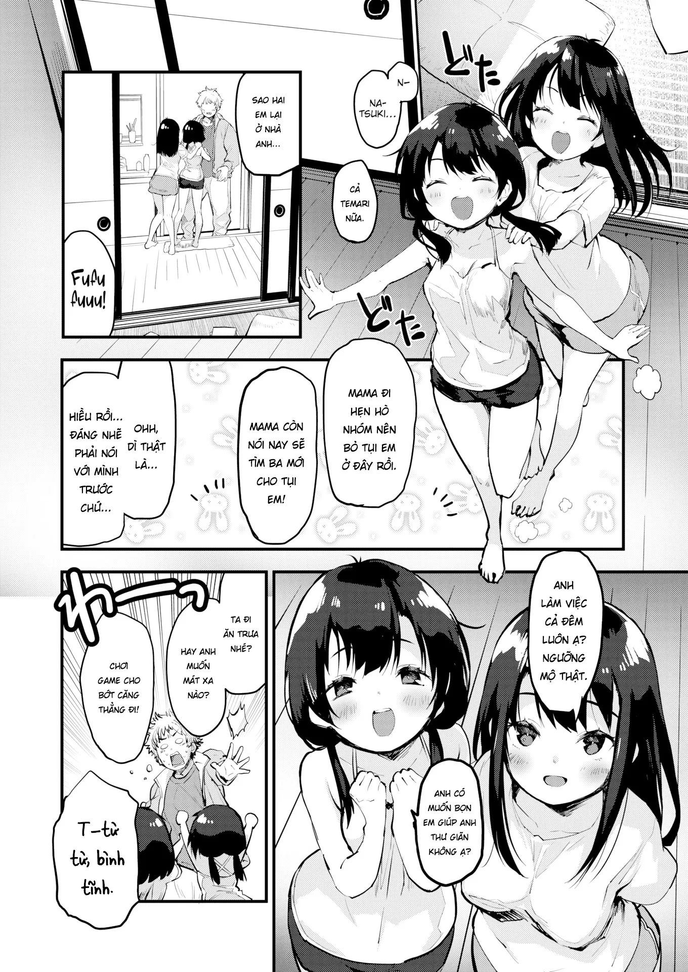 HentaiVN.net - Ảnh 4 - Song Sinh Bú Cu! - Oneshot