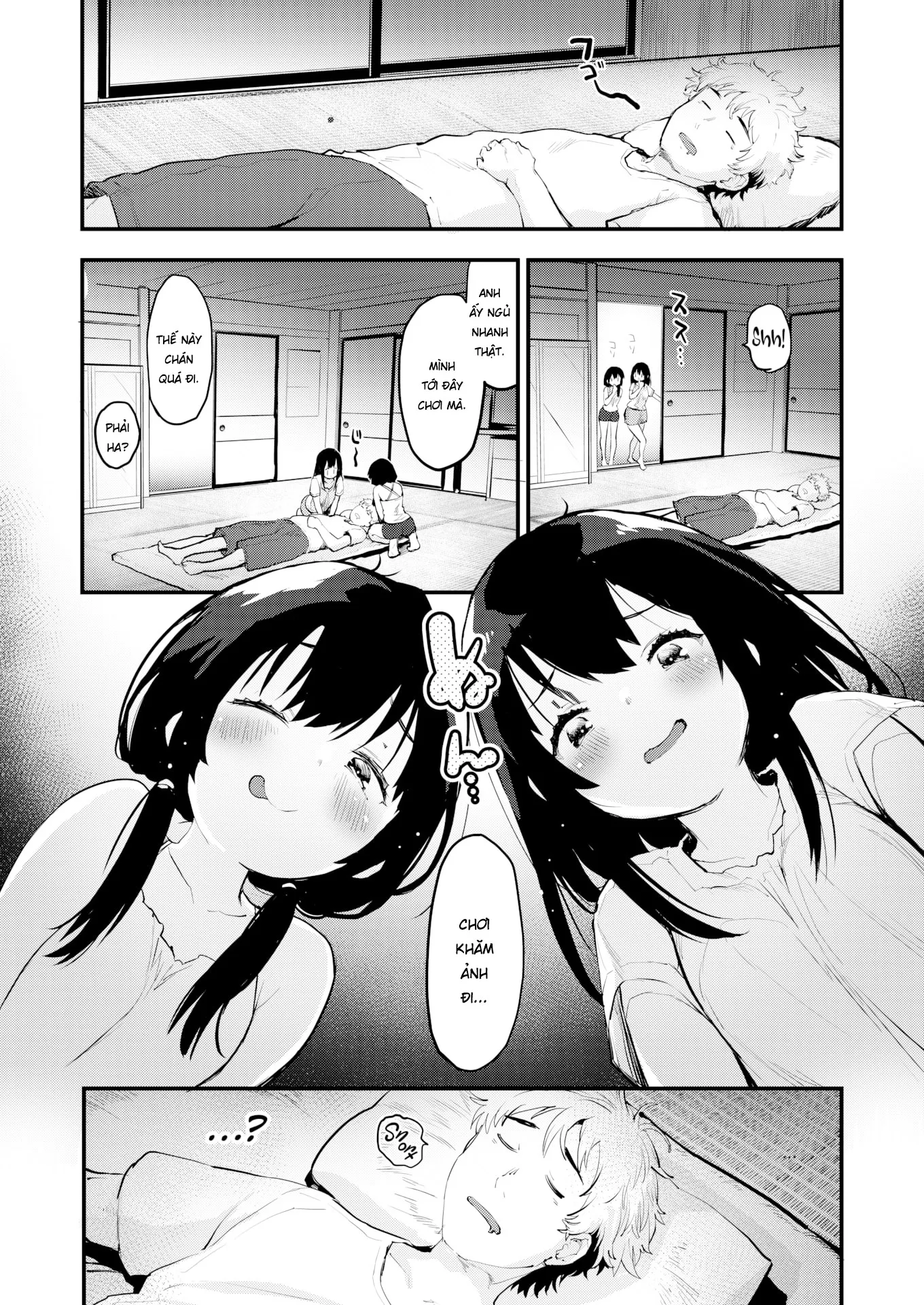 HentaiVN.net - Ảnh 6 - Song Sinh Bú Cu! - Oneshot