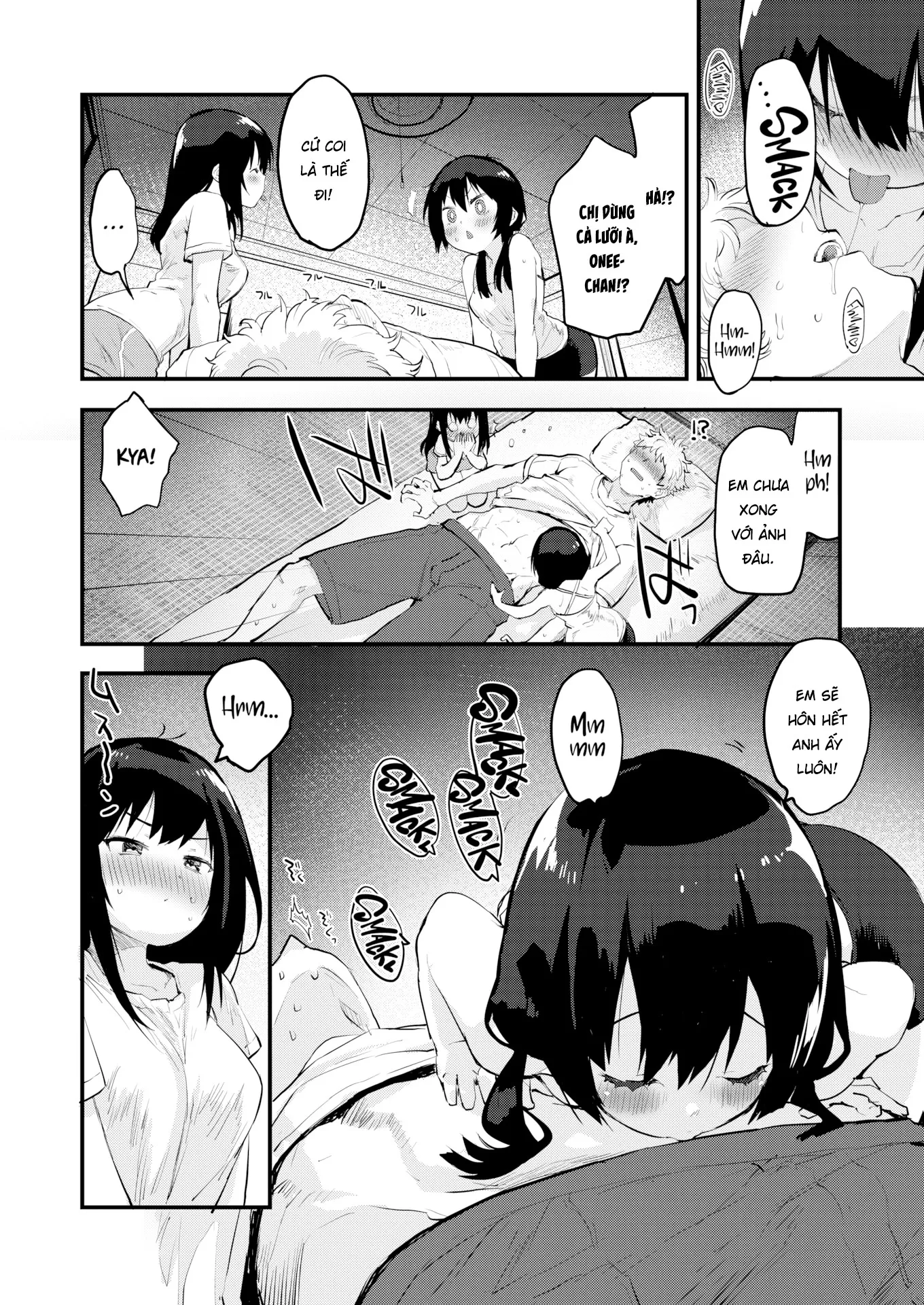 HentaiVN.net - Ảnh 8 - Song Sinh Bú Cu! - Oneshot