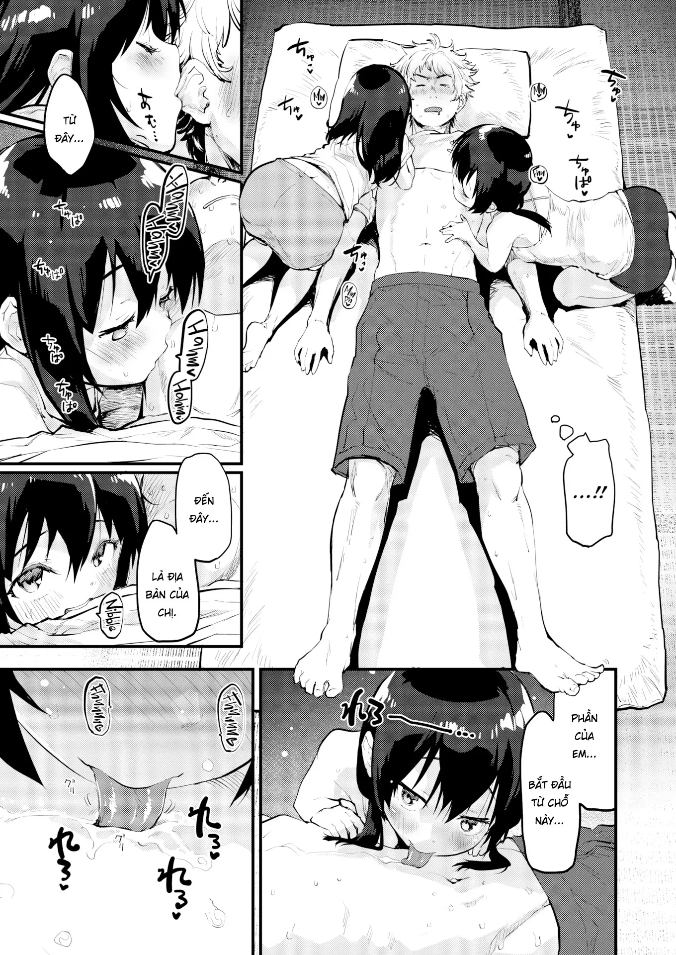 HentaiVN.net - Ảnh 9 - Song Sinh Bú Cu! - Oneshot