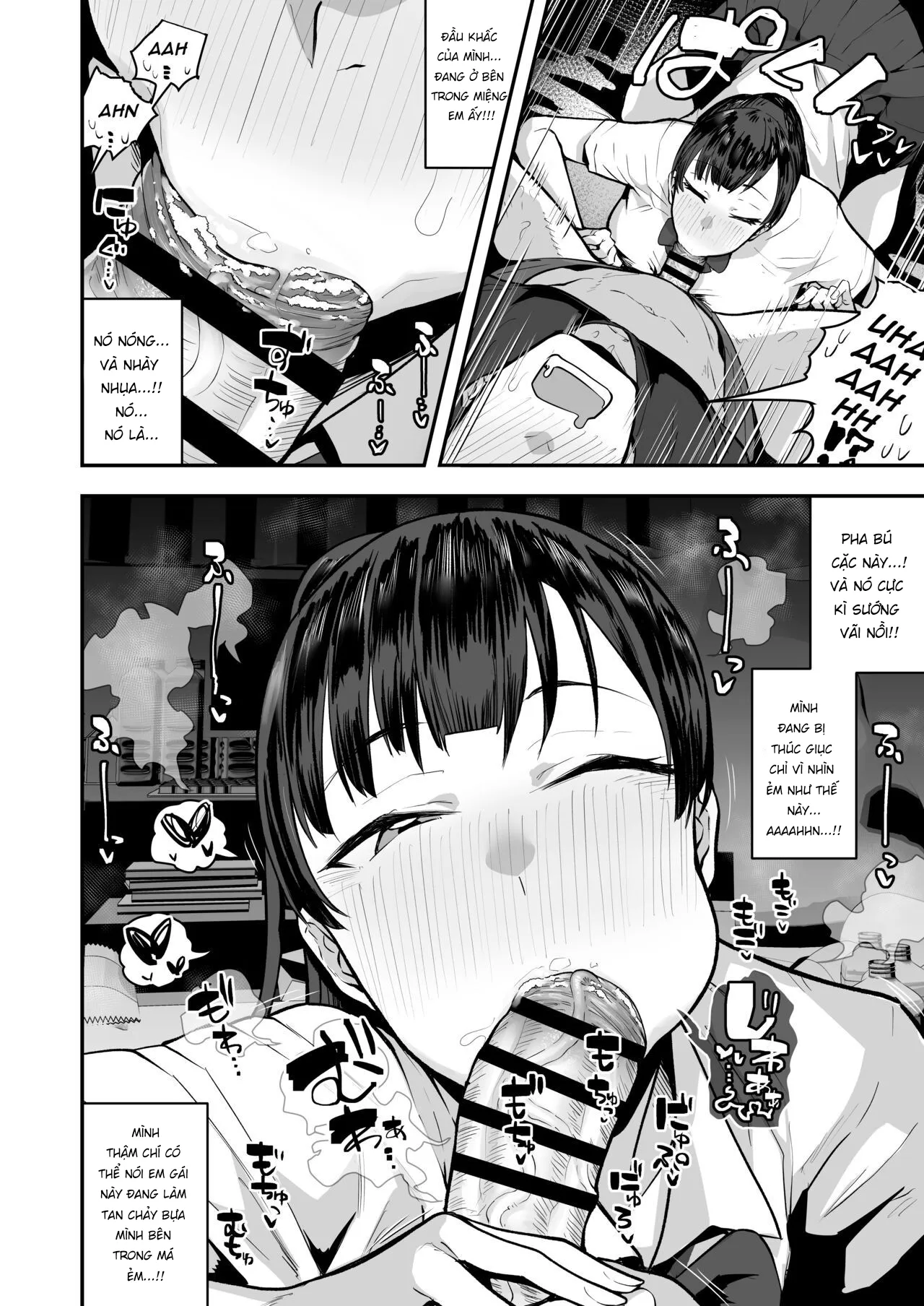 HentaiVN.net - Ảnh 14 - Imouto no Tomodachi ga Dosukebe Taishuu Fechi Sugite, Inkya no Ore to Kikenbi Nakadashi Hamemakuri - Chap 1.1