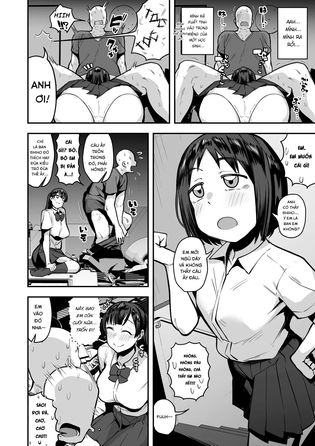 HentaiVN.net - Ảnh 18 - Imouto no Tomodachi ga Dosukebe Taishuu Fechi Sugite, Inkya no Ore to Kikenbi Nakadashi Hamemakuri - Chap 1.1