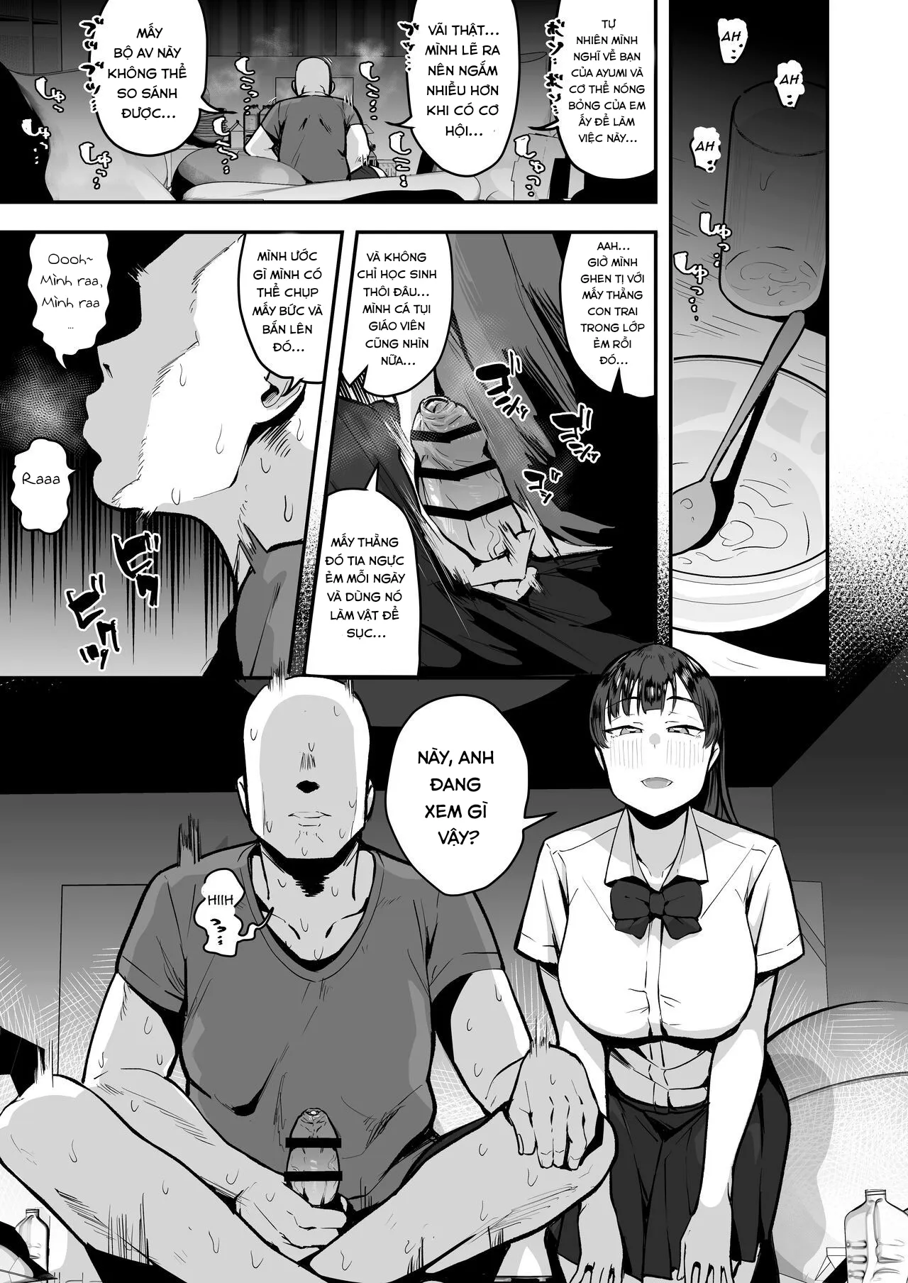 HentaiVN.net - Ảnh 7 - Imouto no Tomodachi ga Dosukebe Taishuu Fechi Sugite, Inkya no Ore to Kikenbi Nakadashi Hamemakuri - Chap 1.1