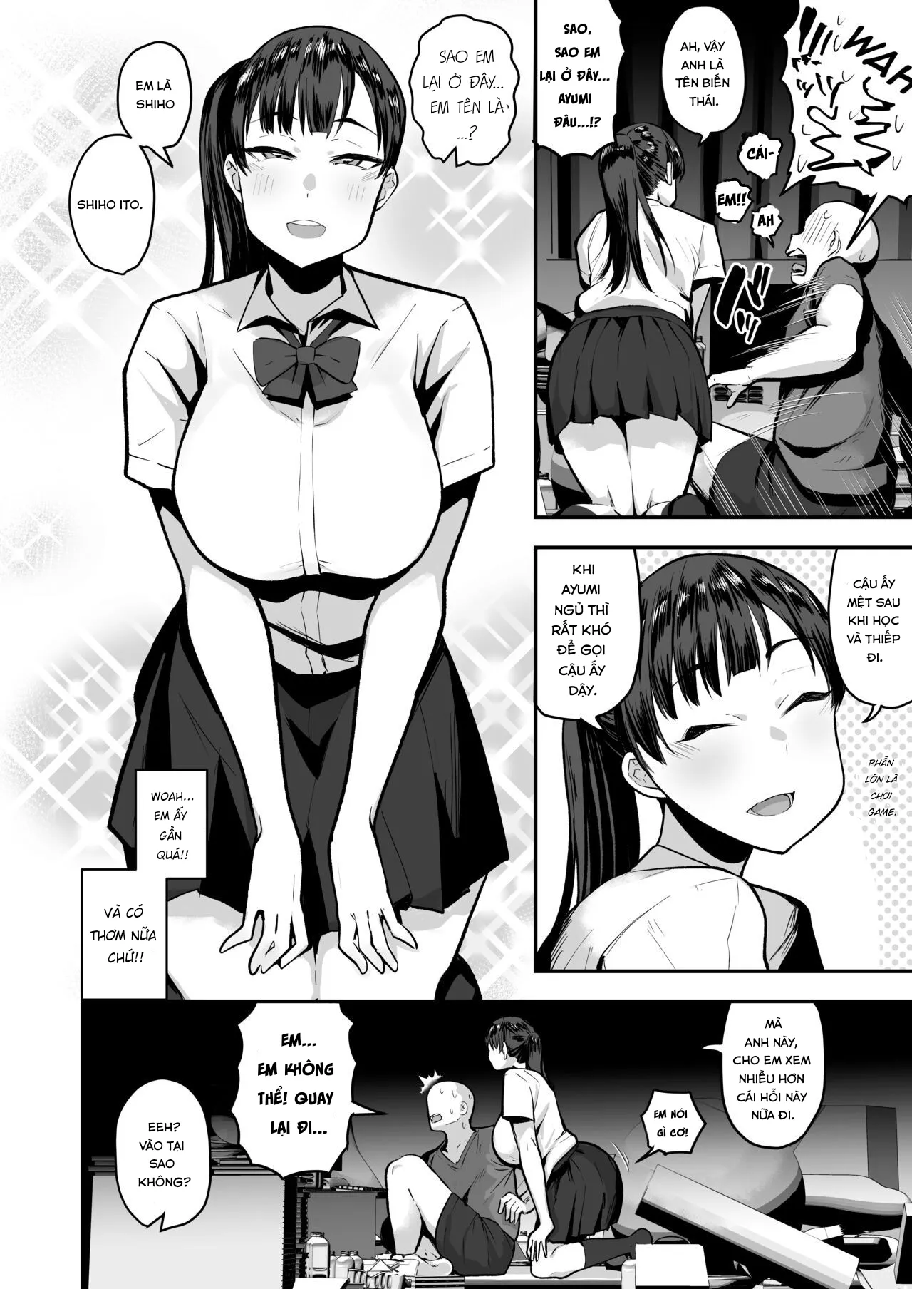 HentaiVN.net - Ảnh 8 - Imouto no Tomodachi ga Dosukebe Taishuu Fechi Sugite, Inkya no Ore to Kikenbi Nakadashi Hamemakuri - Chap 1.1