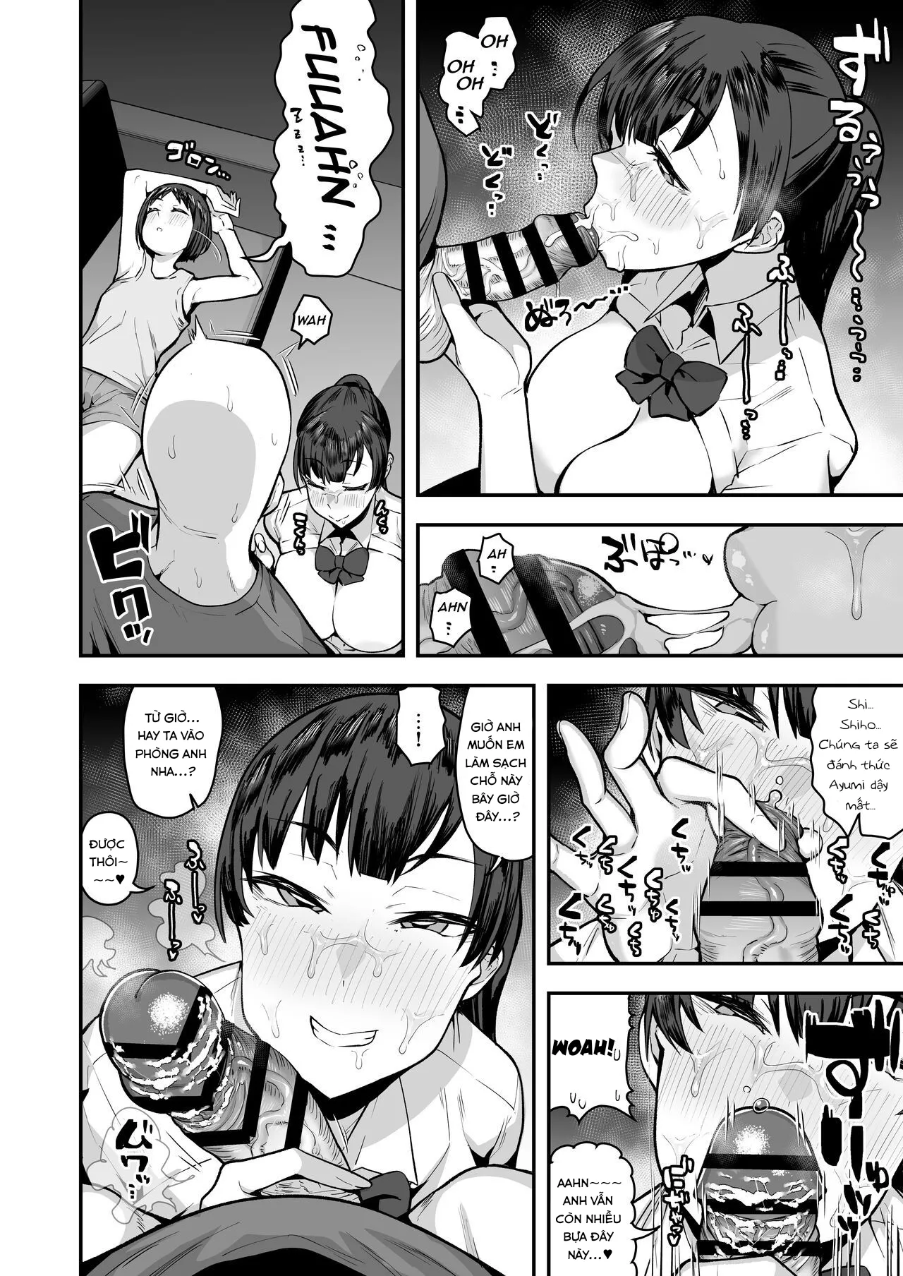 HentaiVN.net - Ảnh 15 - Imouto no Tomodachi ga Dosukebe Taishuu Fechi Sugite, Inkya no Ore to Kikenbi Nakadashi Hamemakuri - Chap 2 End
