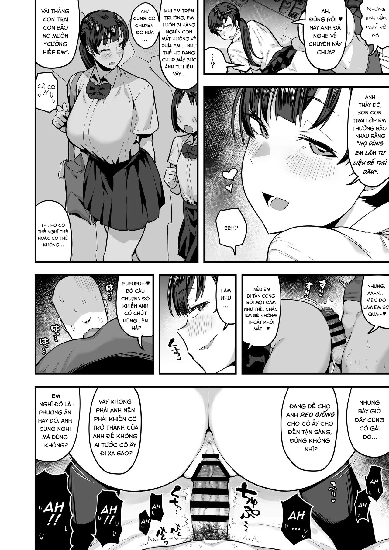 HentaiVN.net - Ảnh 26 - Imouto no Tomodachi ga Dosukebe Taishuu Fechi Sugite, Inkya no Ore to Kikenbi Nakadashi Hamemakuri - Chap 2 End