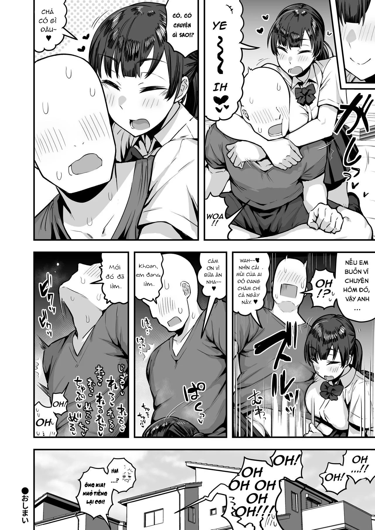 HentaiVN.net - Ảnh 45 - Imouto no Tomodachi ga Dosukebe Taishuu Fechi Sugite, Inkya no Ore to Kikenbi Nakadashi Hamemakuri - Chap 2 End