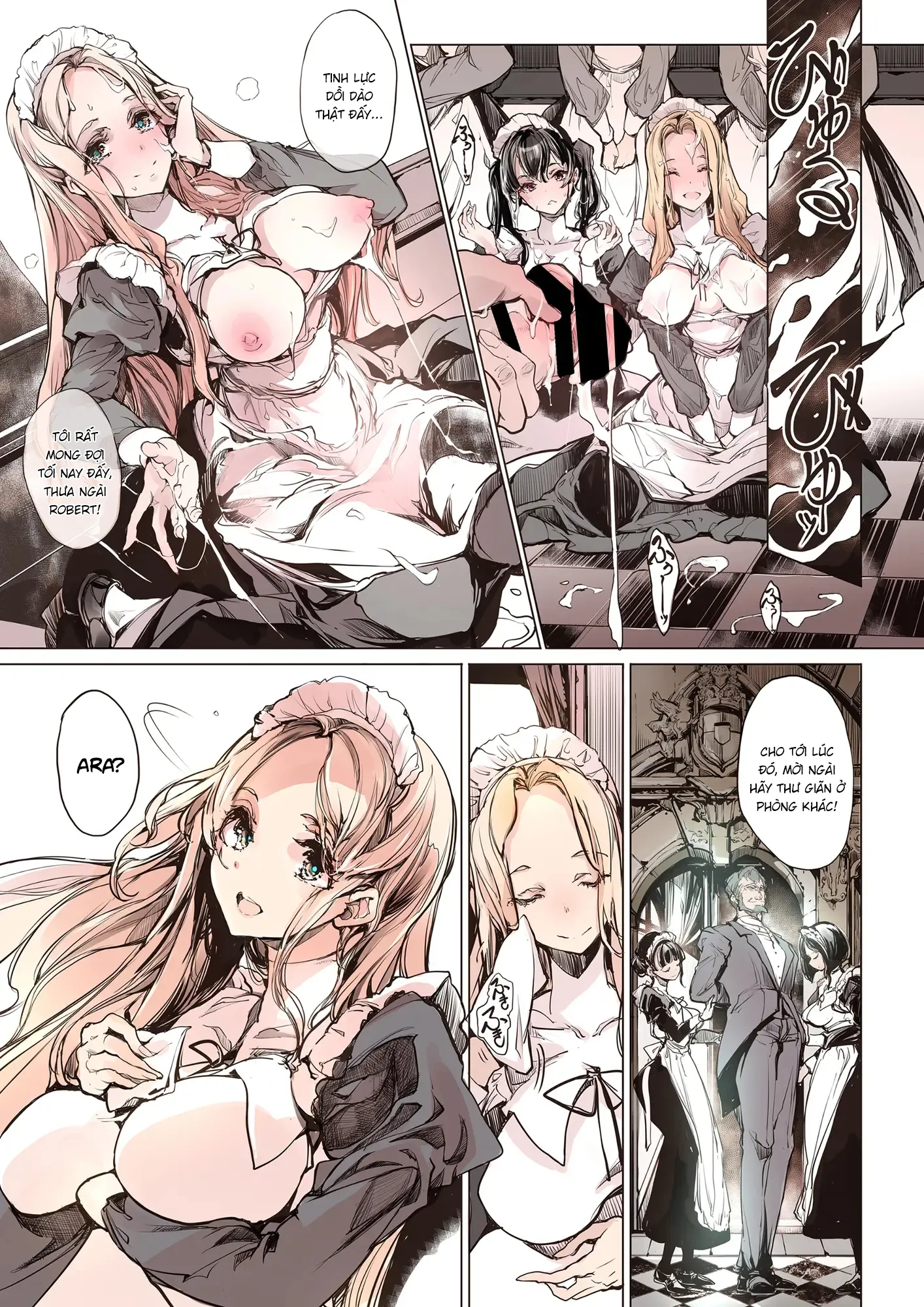 HentaiVN.net - Ảnh 15 - Dinh thự hầu gái Beatrice [Beatrice Brothel; ビアトリスの姫館] - Nửa đầu