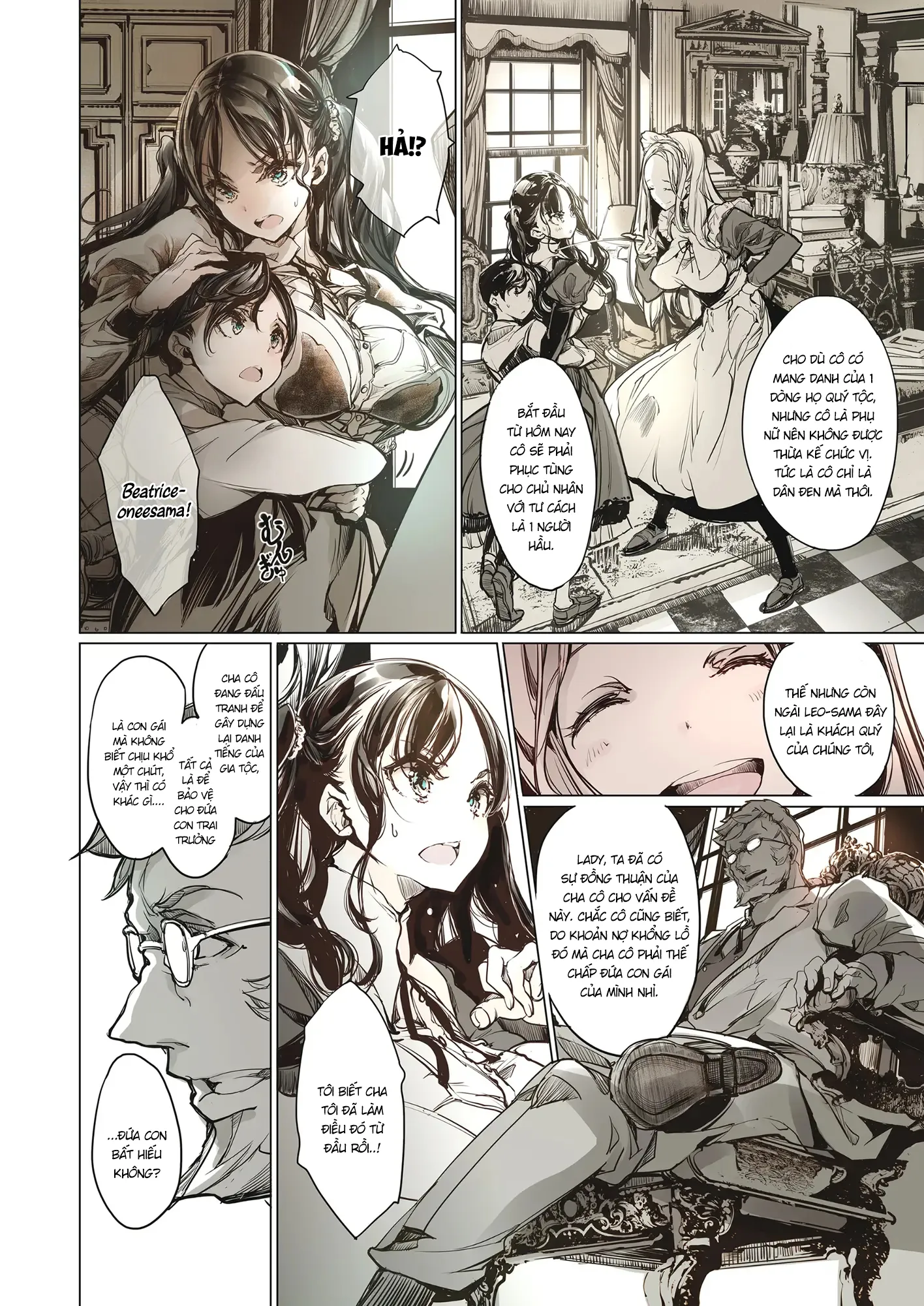 HentaiVN.net - Ảnh 26 - Dinh thự hầu gái Beatrice [Beatrice Brothel; ビアトリスの姫館] - Nửa đầu