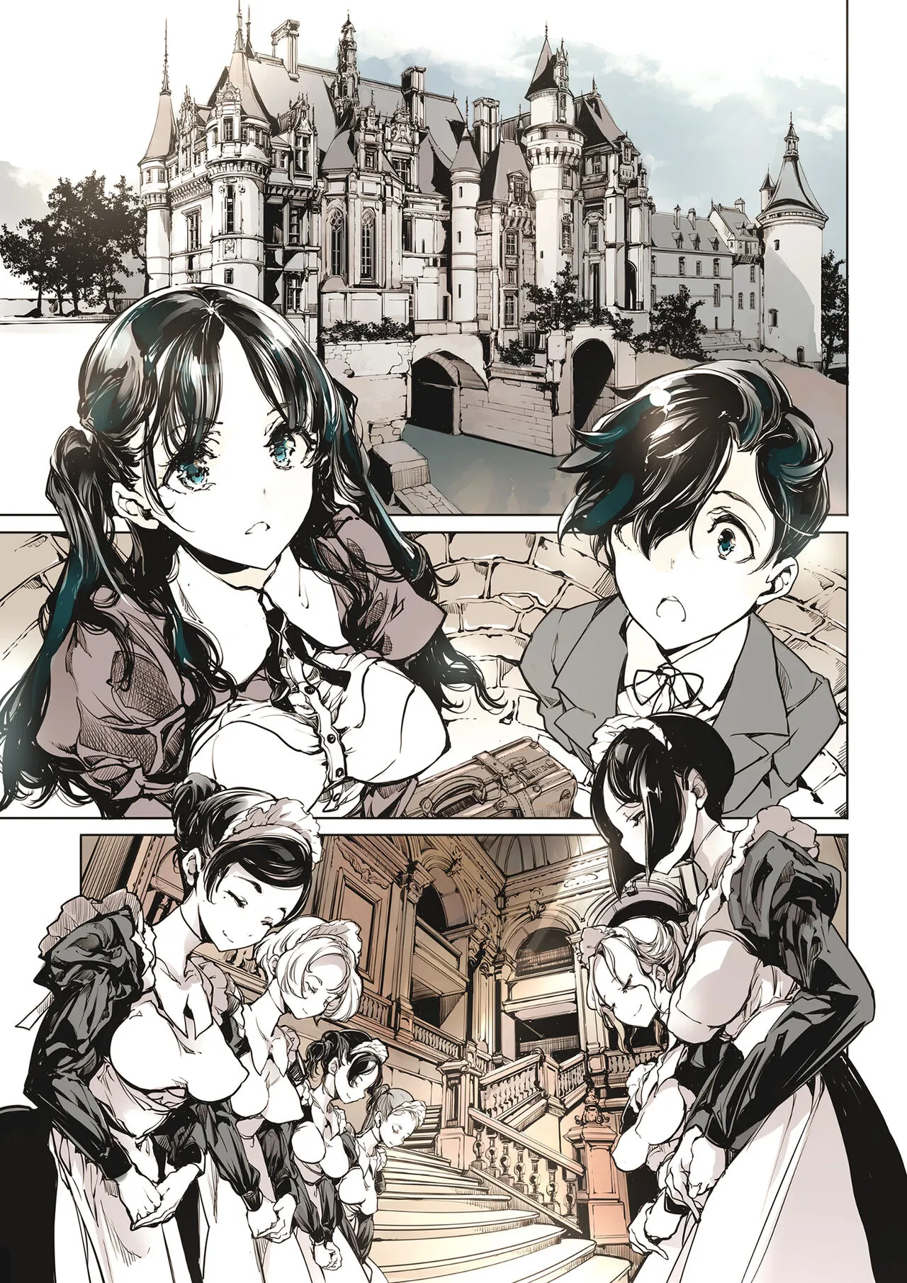 HentaiVN.net - Ảnh 5 - Dinh thự hầu gái Beatrice [Beatrice Brothel; ビアトリスの姫館] - Nửa đầu