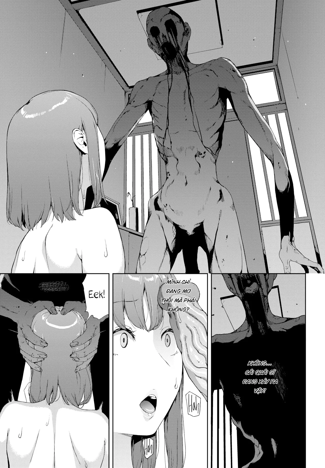 HentaiVN.net - Ảnh 11 - Ngôi nhà ma ám [Haunted House] - Oneshot [Không che]