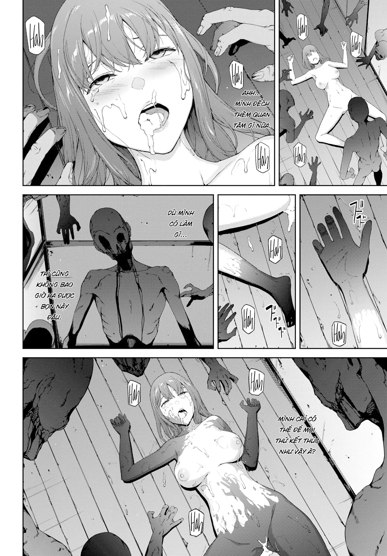 HentaiVN.net - Ảnh 20 - Ngôi nhà ma ám [Haunted House] - Oneshot [Không che]