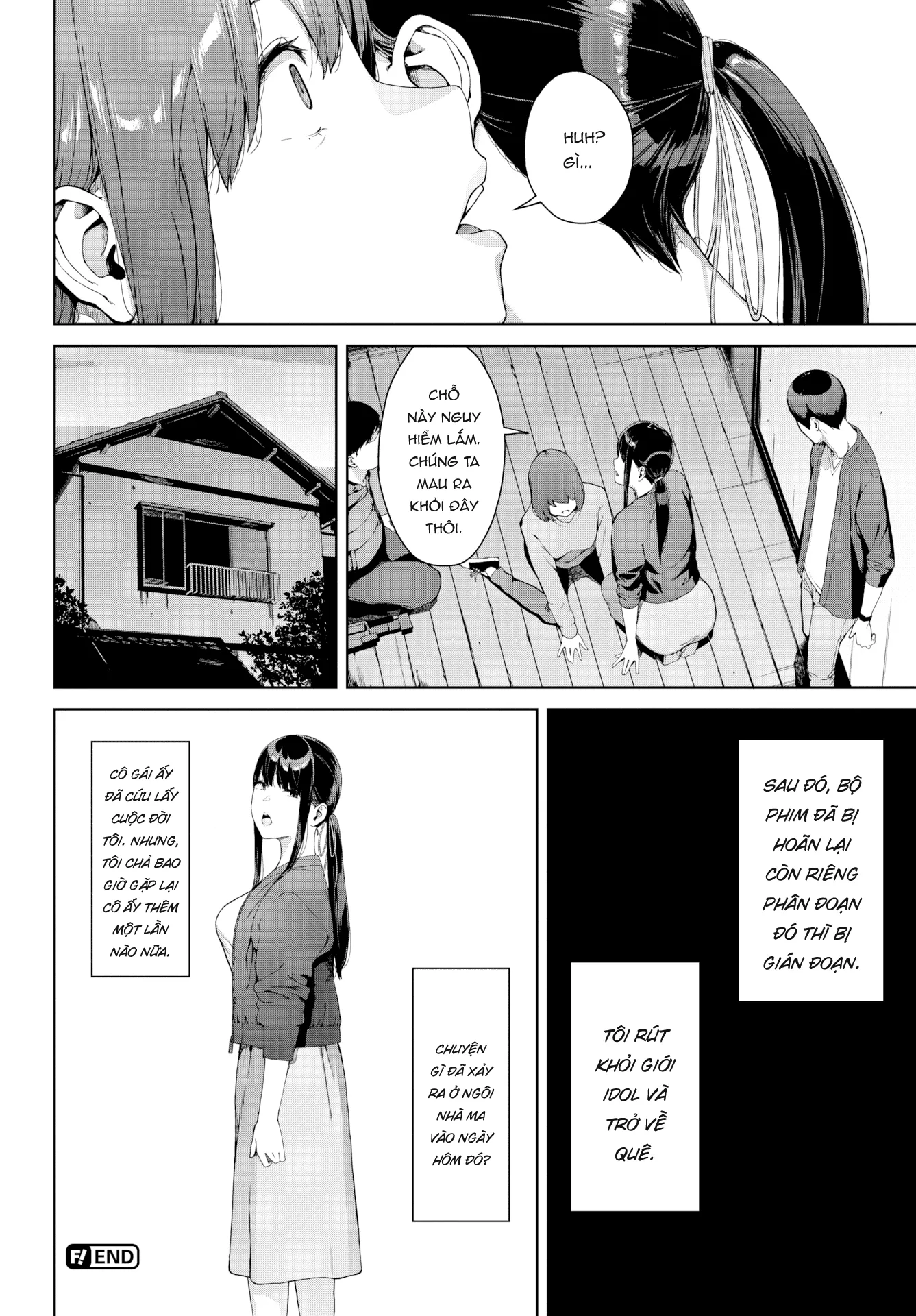 HentaiVN.net - Ảnh 22 - Ngôi nhà ma ám [Haunted House] - Oneshot [Không che]