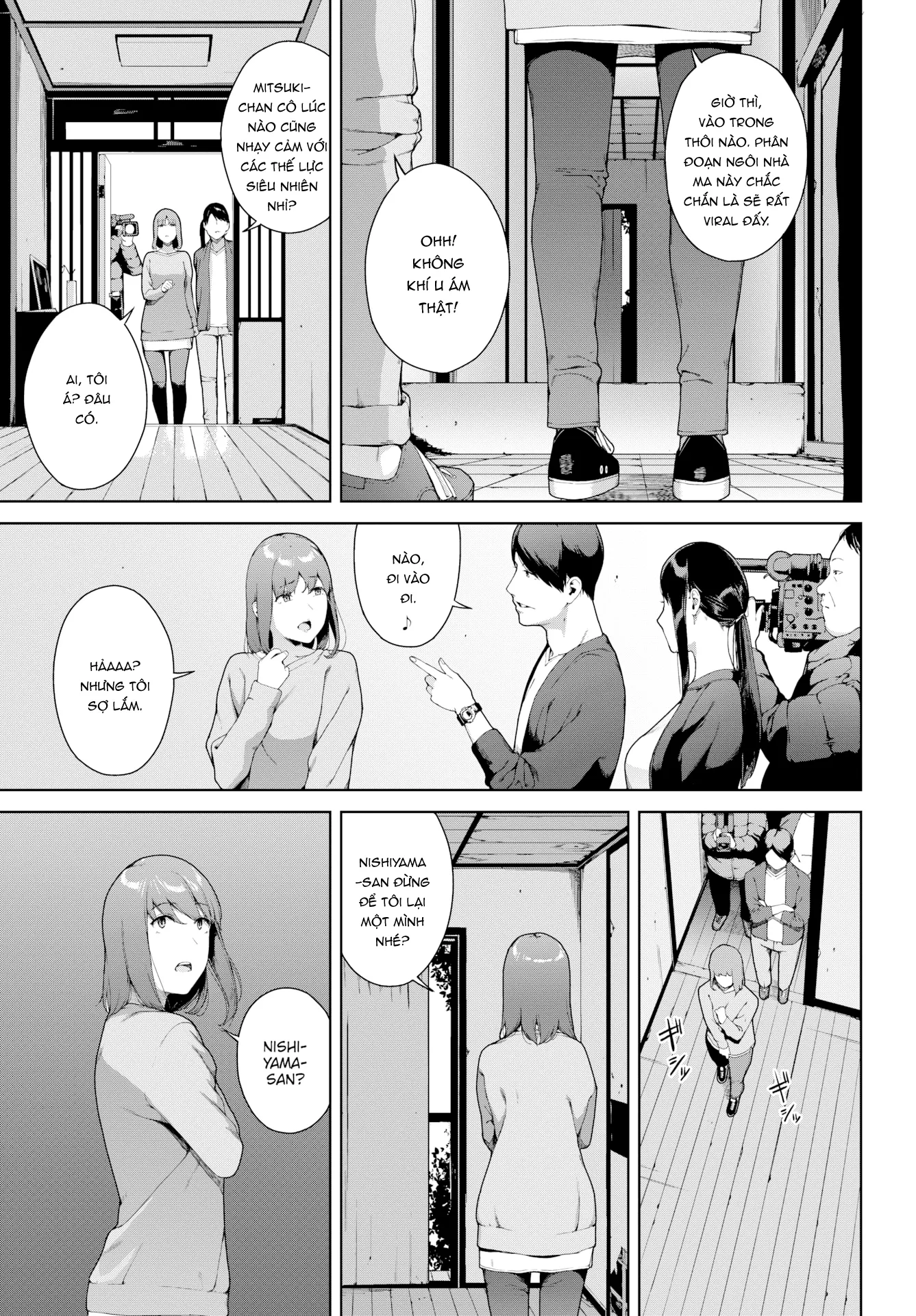 HentaiVN.net - Ảnh 5 - Ngôi nhà ma ám [Haunted House] - Oneshot [Không che]