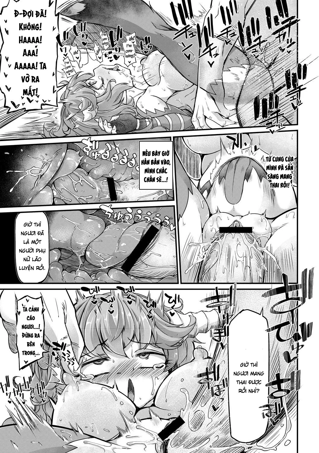 HentaiVN.net - Ảnh 21 - Fukkou!? Ishu Kouhai -Mazoku to Ningen no Kyousei Jidai - Oneshot