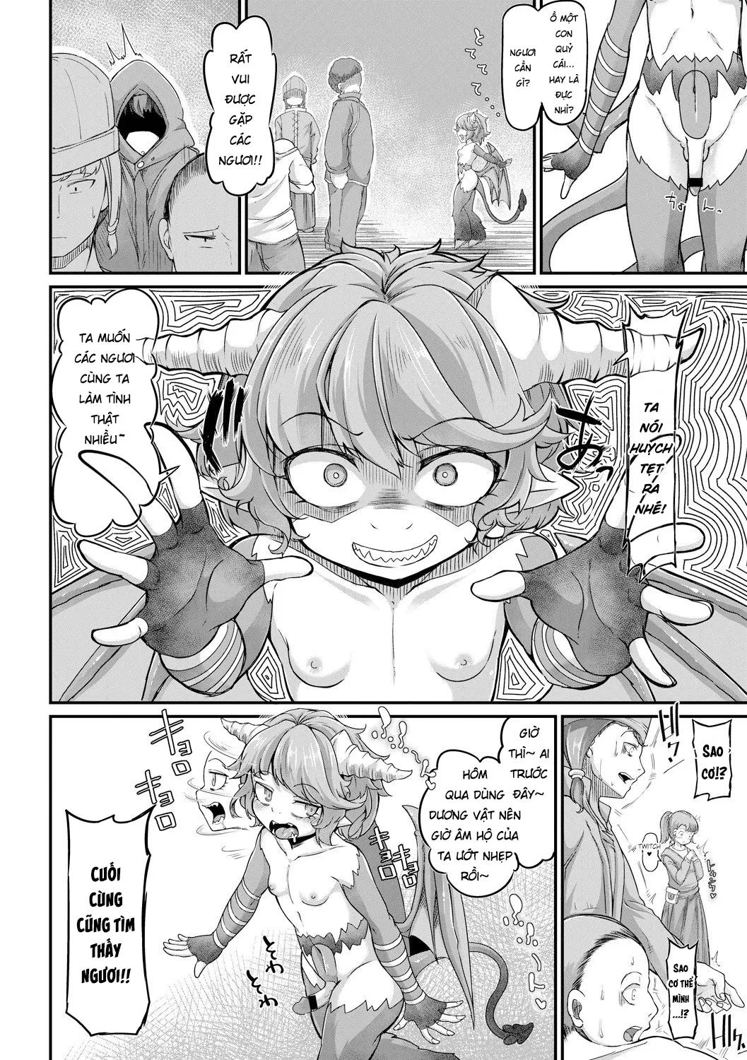HentaiVN.net - Ảnh 6 - Fukkou!? Ishu Kouhai -Mazoku to Ningen no Kyousei Jidai - Oneshot