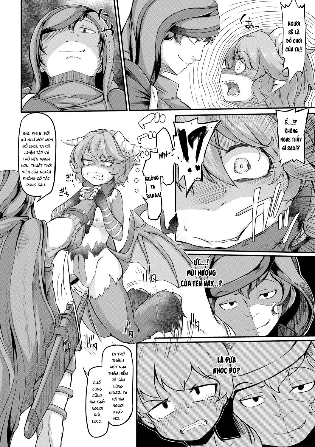 HentaiVN.net - Ảnh 8 - Fukkou!? Ishu Kouhai -Mazoku to Ningen no Kyousei Jidai - Oneshot