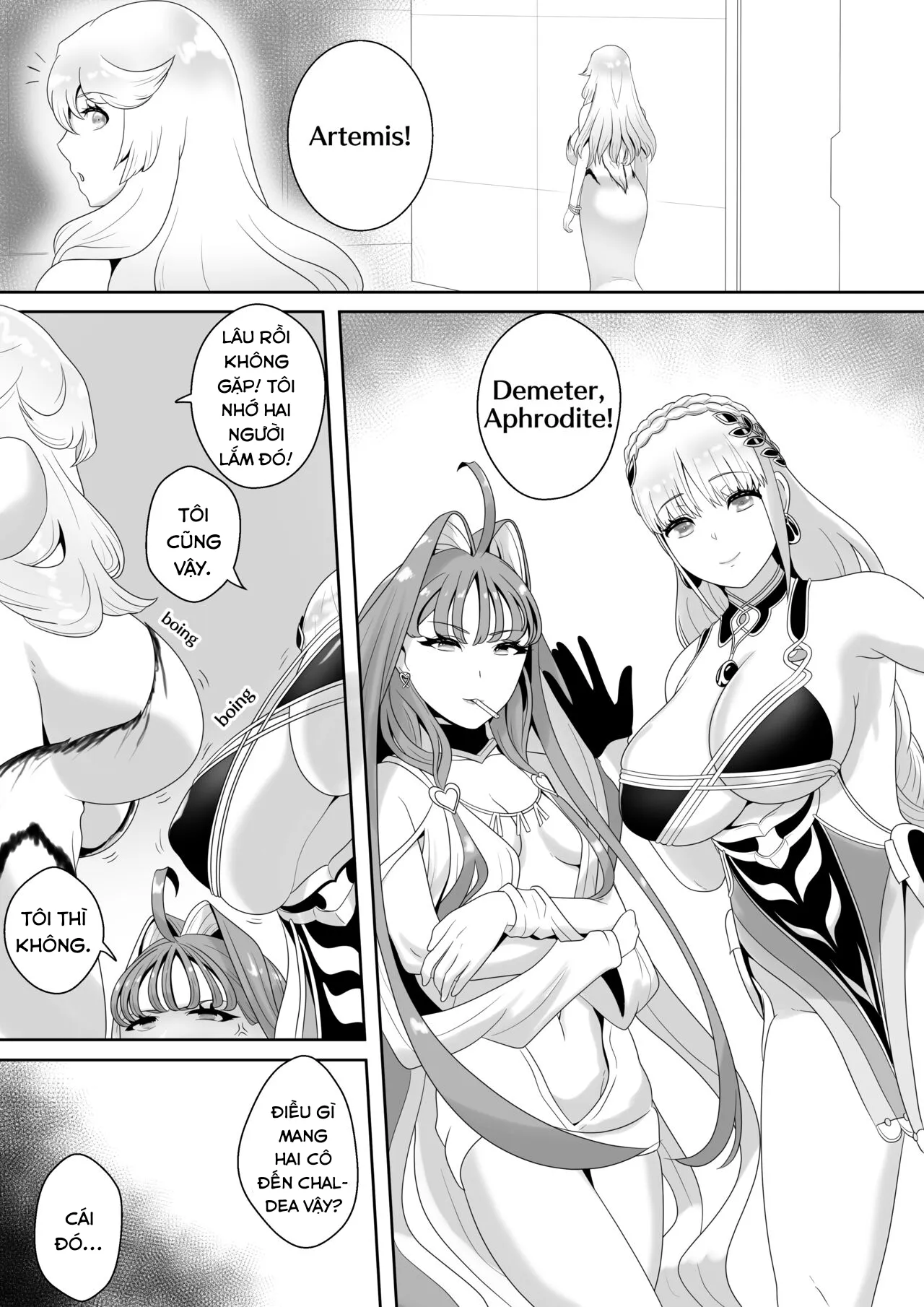 HentaiVN.net - Ảnh 13 - Trở thành Zeus, tôi đụ hết các thần trên đỉnh Olympia ở Chaldea. [I become Zeus, so I declared the Day to Fuck Down Gods] - Oneshot