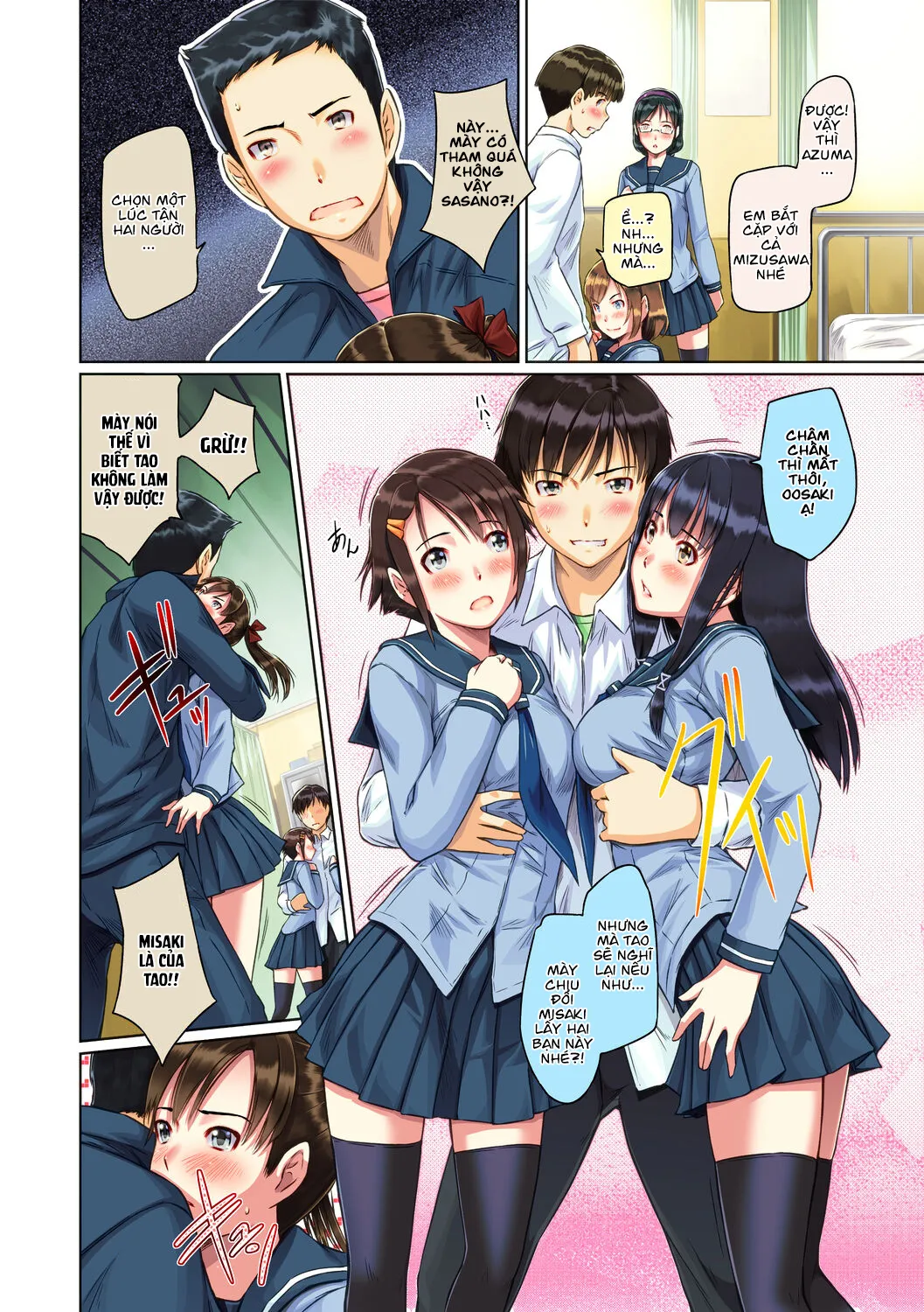 HentaiVN.net - Ảnh 10 - Sweethearts [Sweet Hearts] - Chap 1