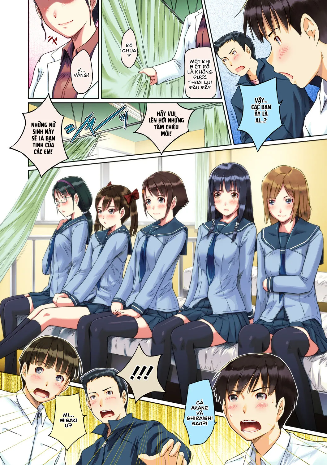 HentaiVN.net - Ảnh 6 - Sweethearts [Sweet Hearts] - Chap 1