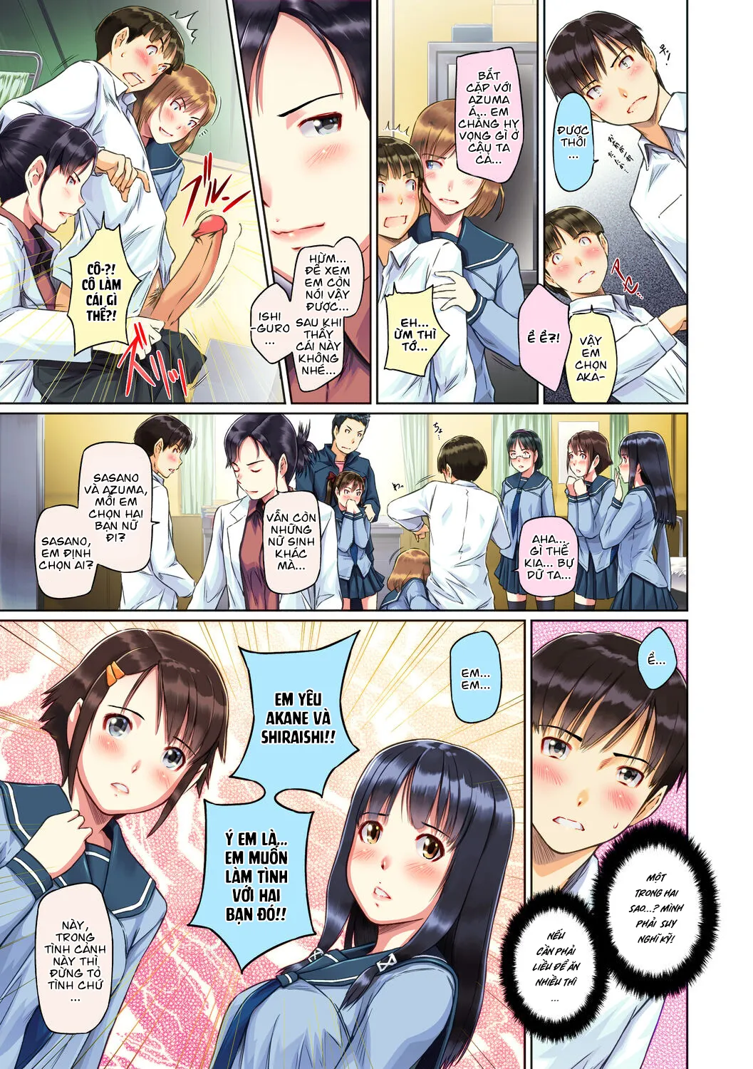 HentaiVN.net - Ảnh 9 - Sweethearts [Sweet Hearts] - Chap 1
