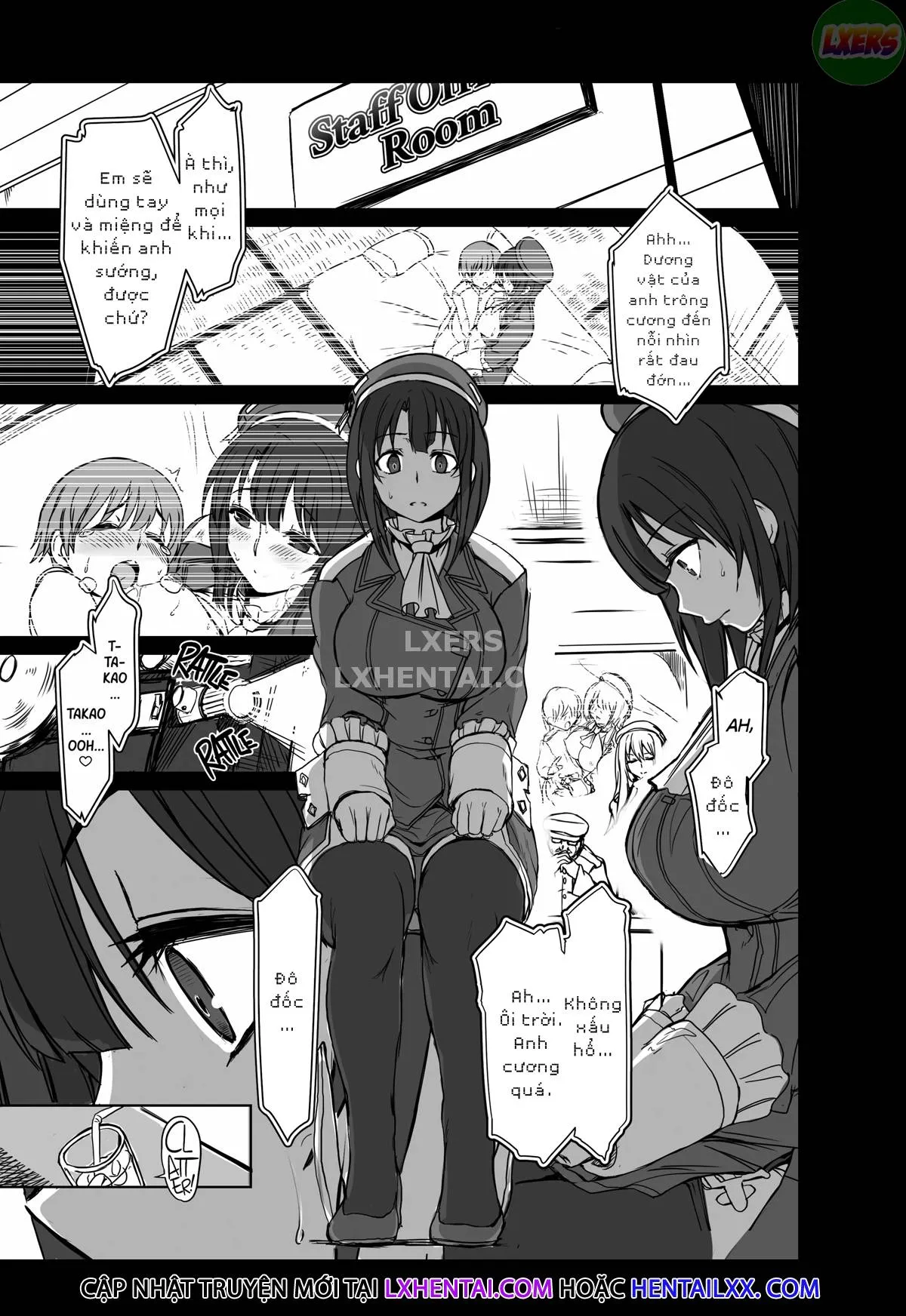 HentaiVN.net - Ảnh 11 - Nữ hạm yêu quý của tôi - Chap 1