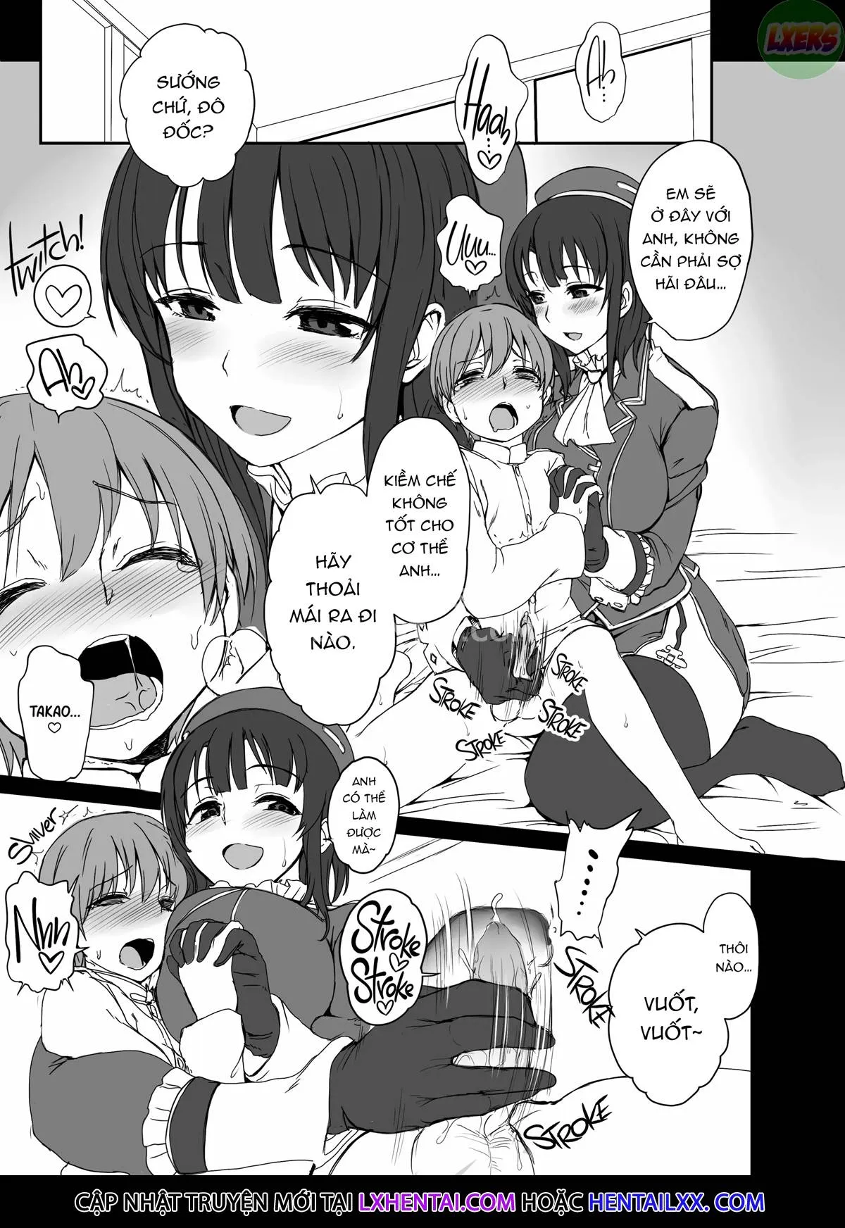 HentaiVN.net - Ảnh 5 - Nữ hạm yêu quý của tôi - Chap 1