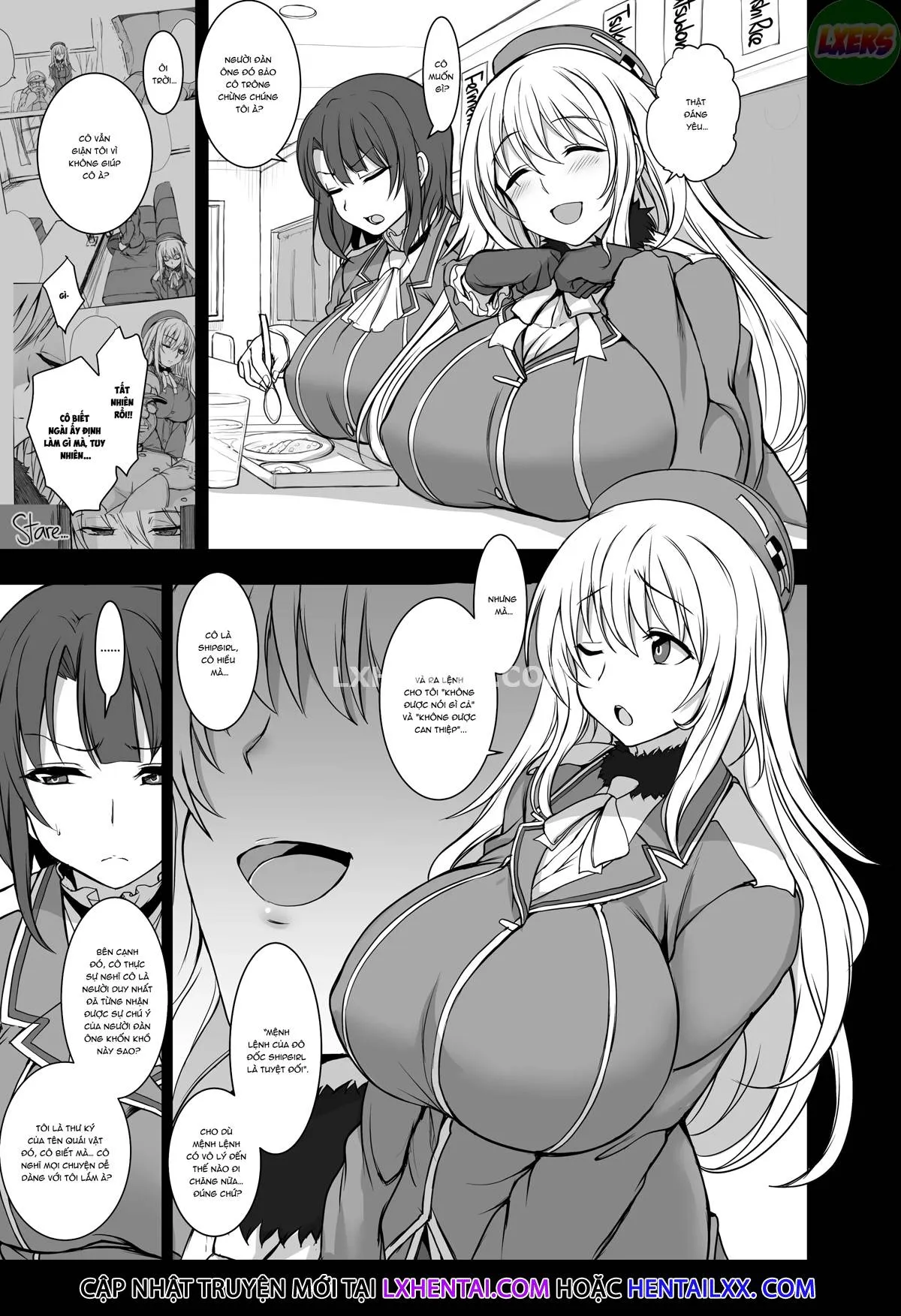 HentaiVN.net - Ảnh 18 - Nữ hạm yêu quý của tôi - Chap 2 - [END]