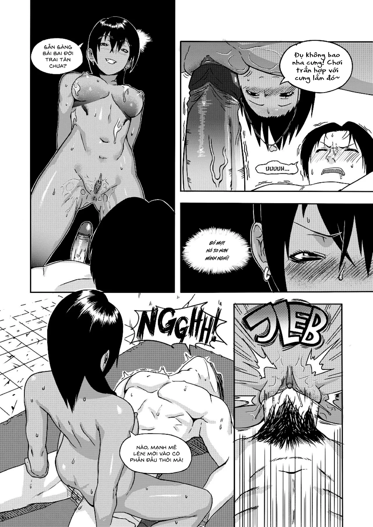 HentaiVN.net - Ảnh 18 - Đóa hồng đen [Black Rose] - Chap 1