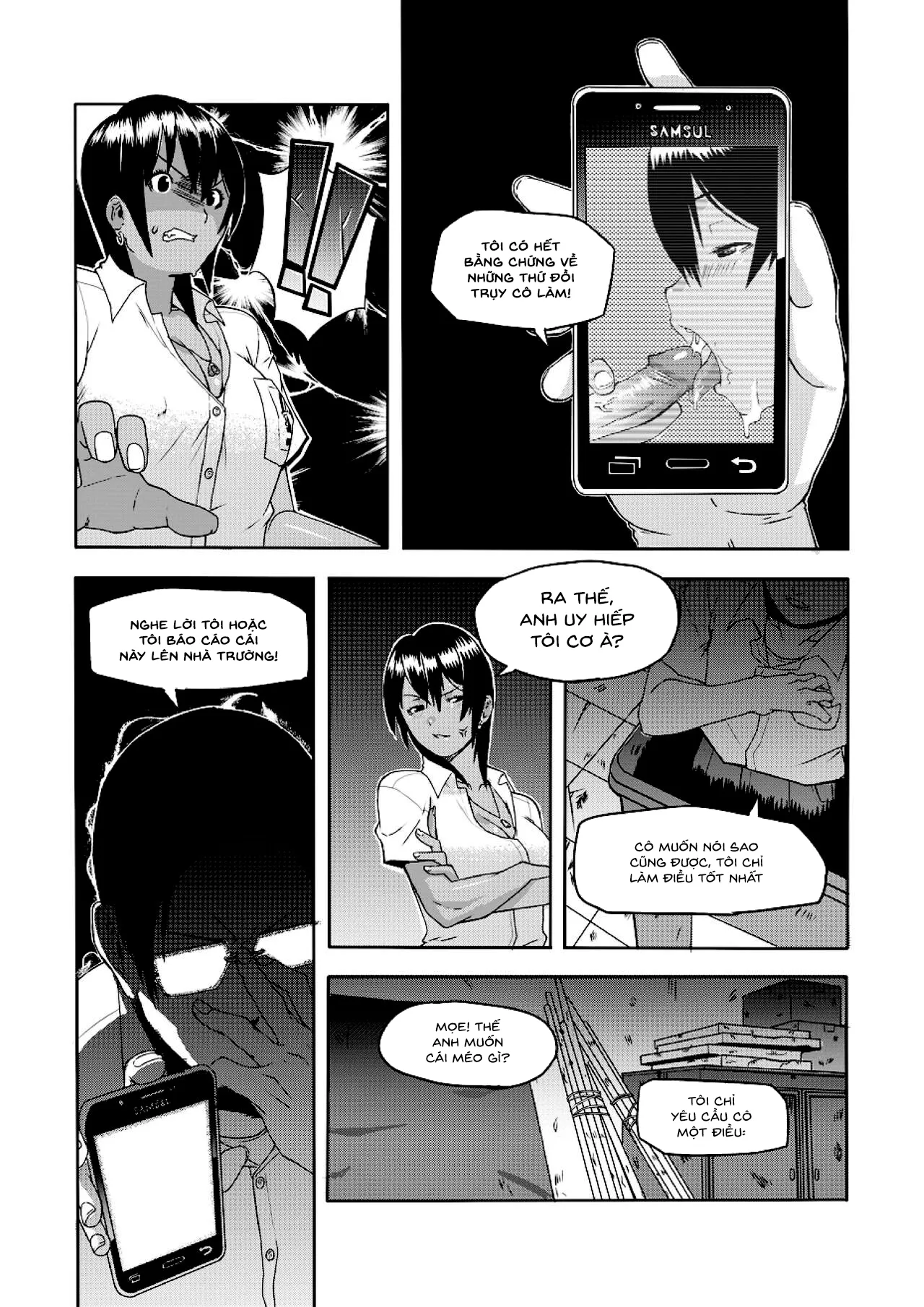 HentaiVN.net - Ảnh 8 - Đóa hồng đen [Black Rose] - Chap 1