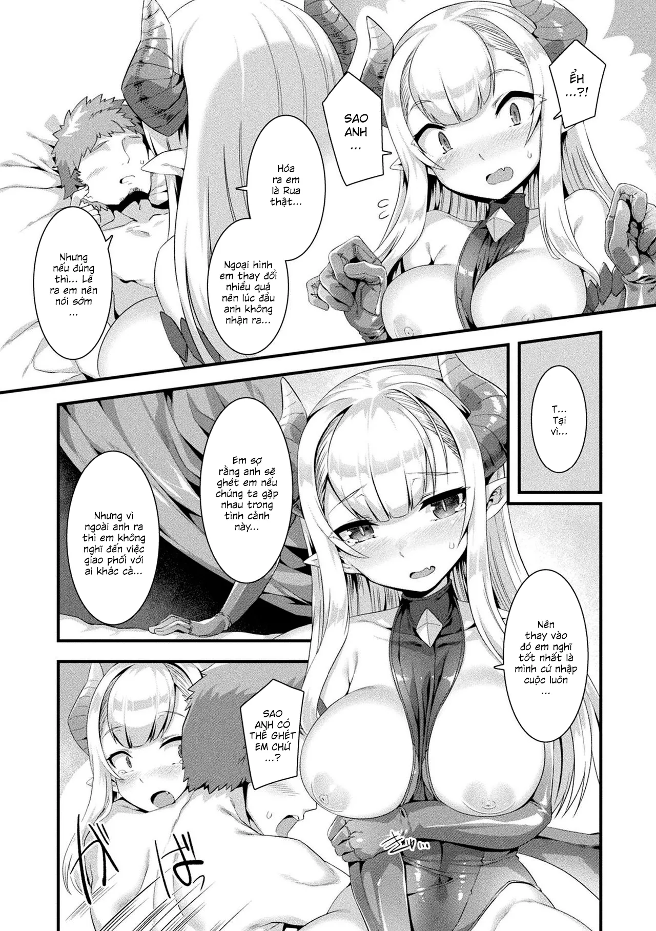 HentaiVN.net - Ảnh 11 - Nàng rồng mang đi [Tsuresari Dragon] - Oneshot