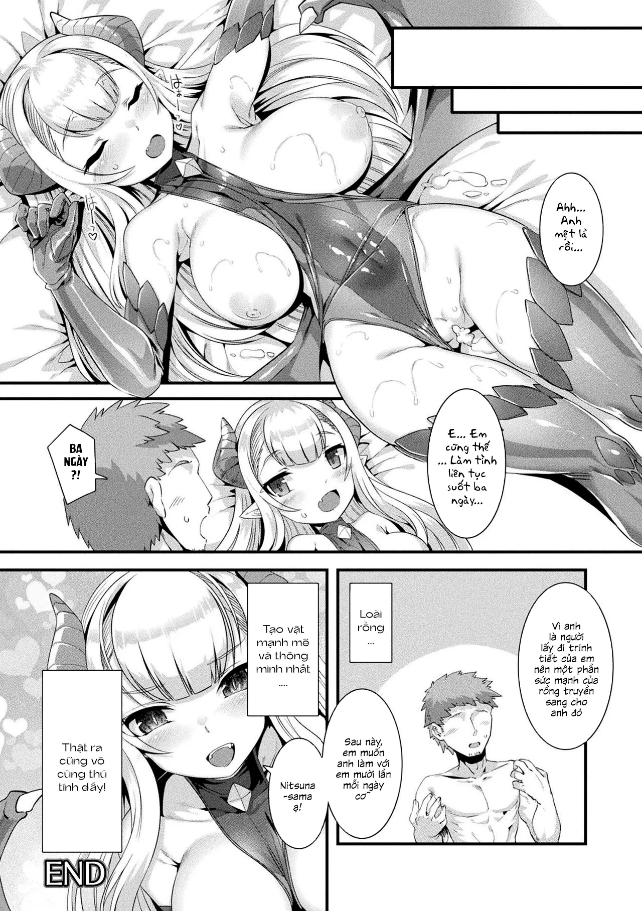 HentaiVN.net - Ảnh 16 - Nàng rồng mang đi [Tsuresari Dragon] - Oneshot